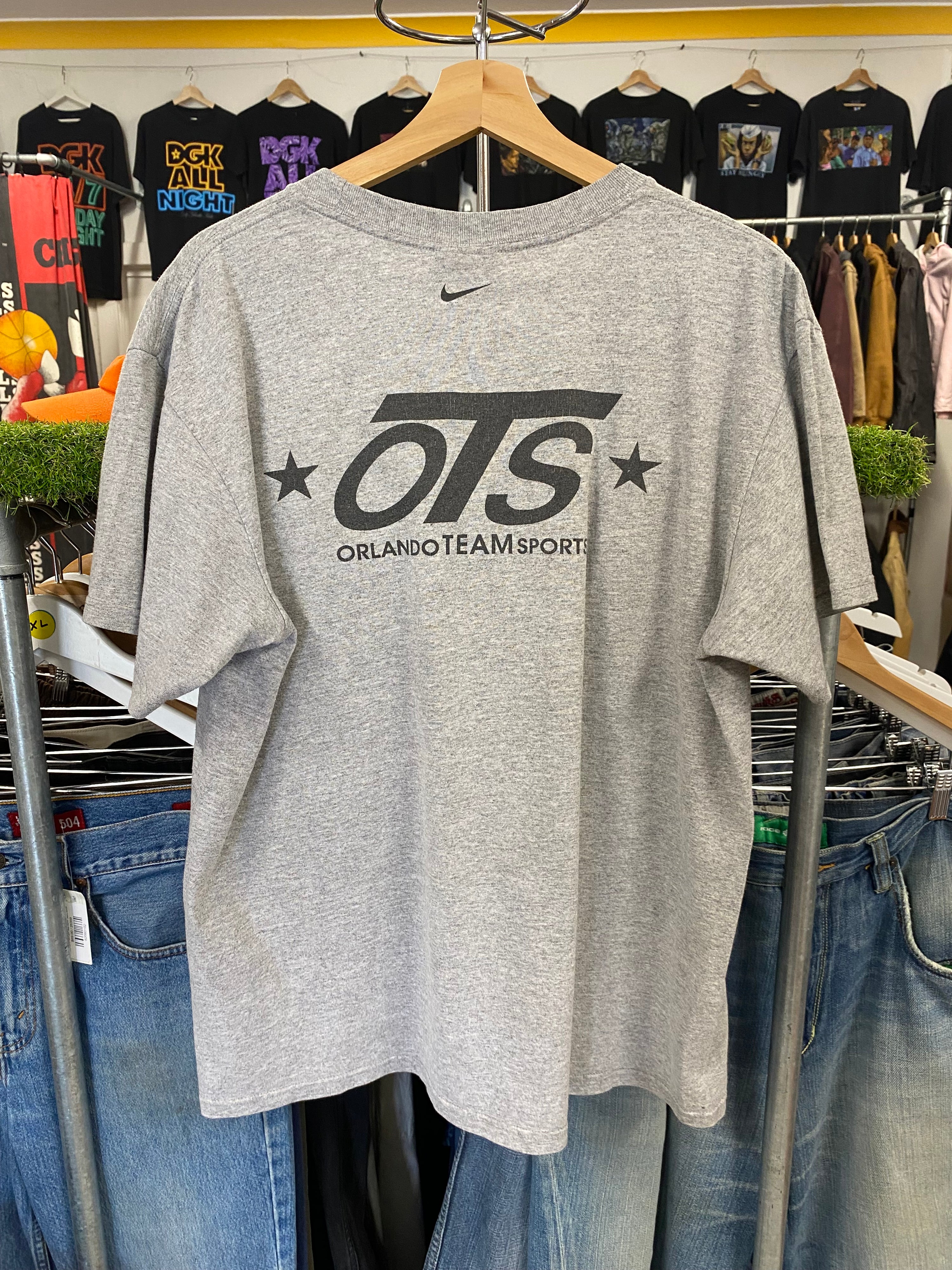 M - Nike Centennial Baseball Grey Tee