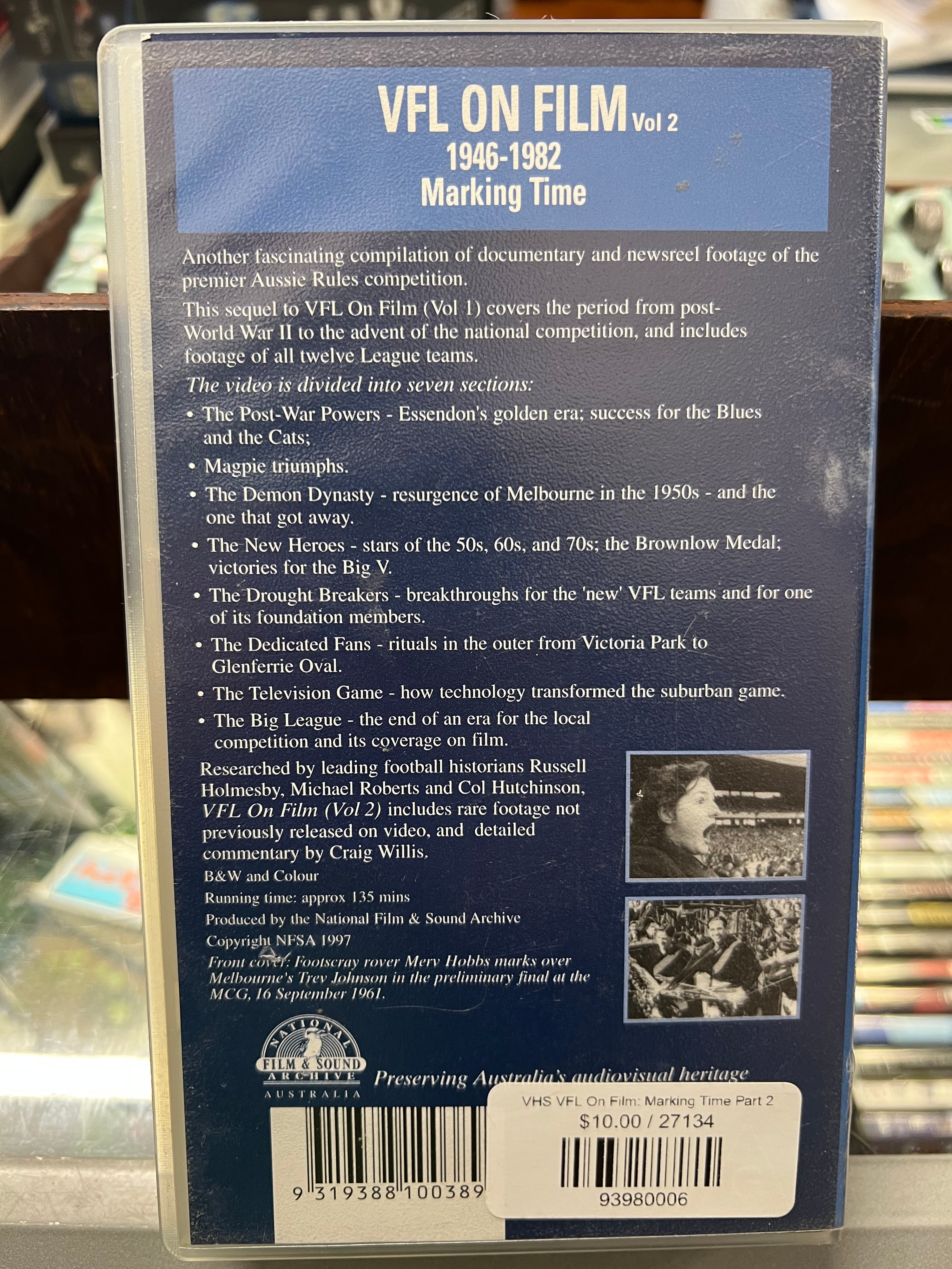 VHS VFL On Film: Marking Time Part 2