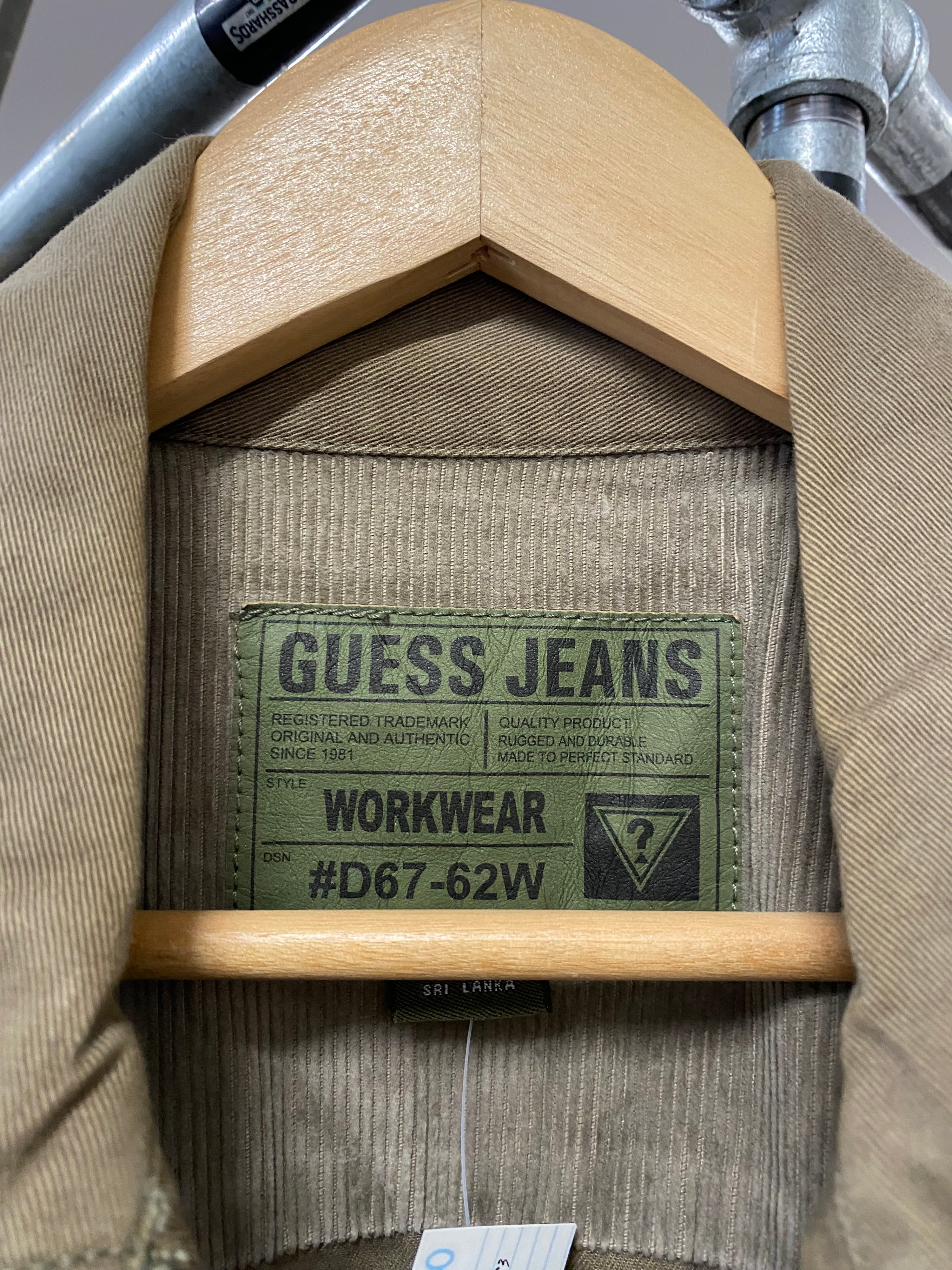 [XL] GUESS Olive Work Over Jacket