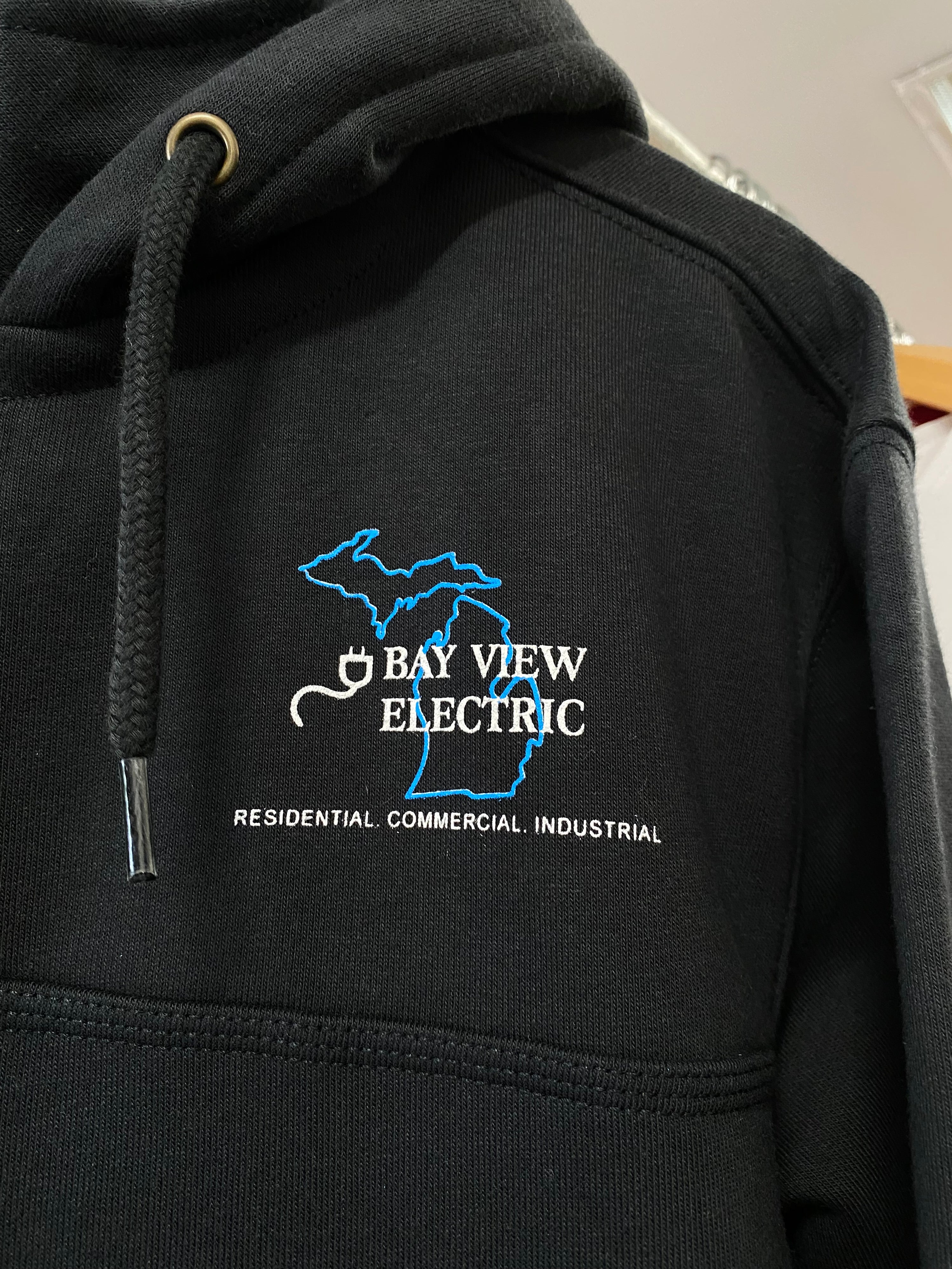 [M] Carhartt 'Bay View Electric' 1/4 Zip Rain Defender Hoodie