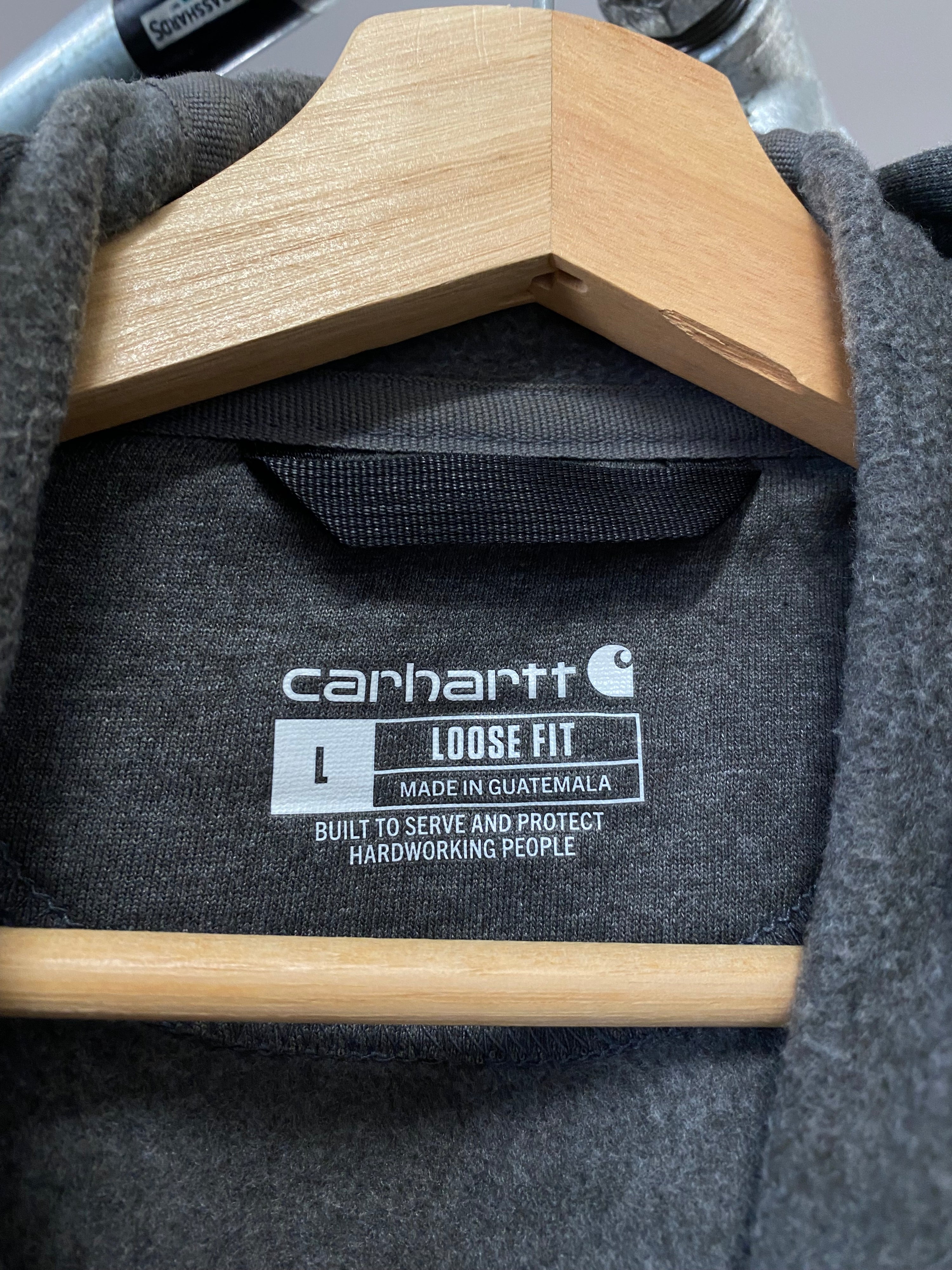 [L] Carhartt 'Tractor Supply Co' Grey Hoodie