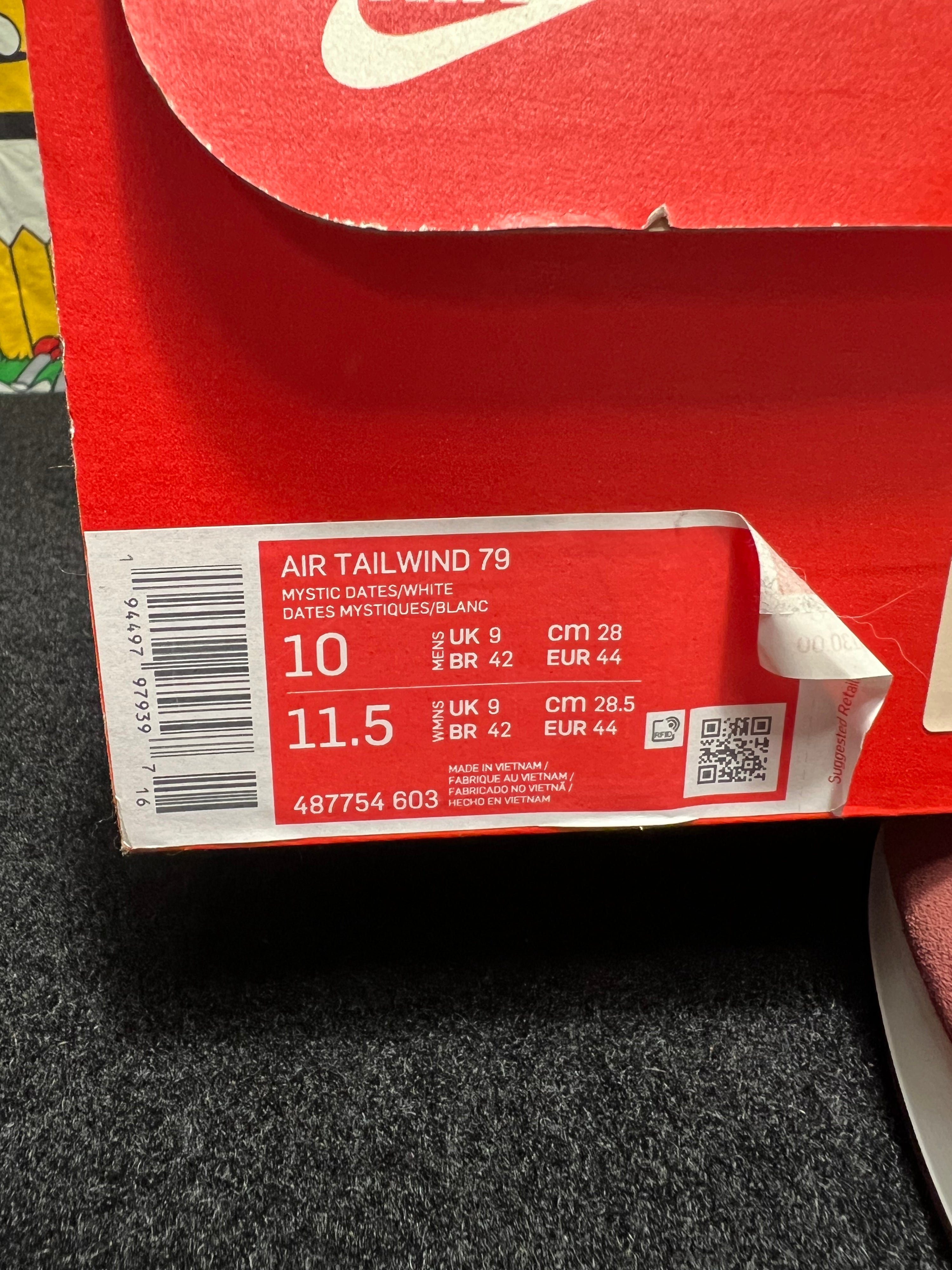 US10 - Nike Air Tailwind 79 Mystic Dates/White NEW 487754 603