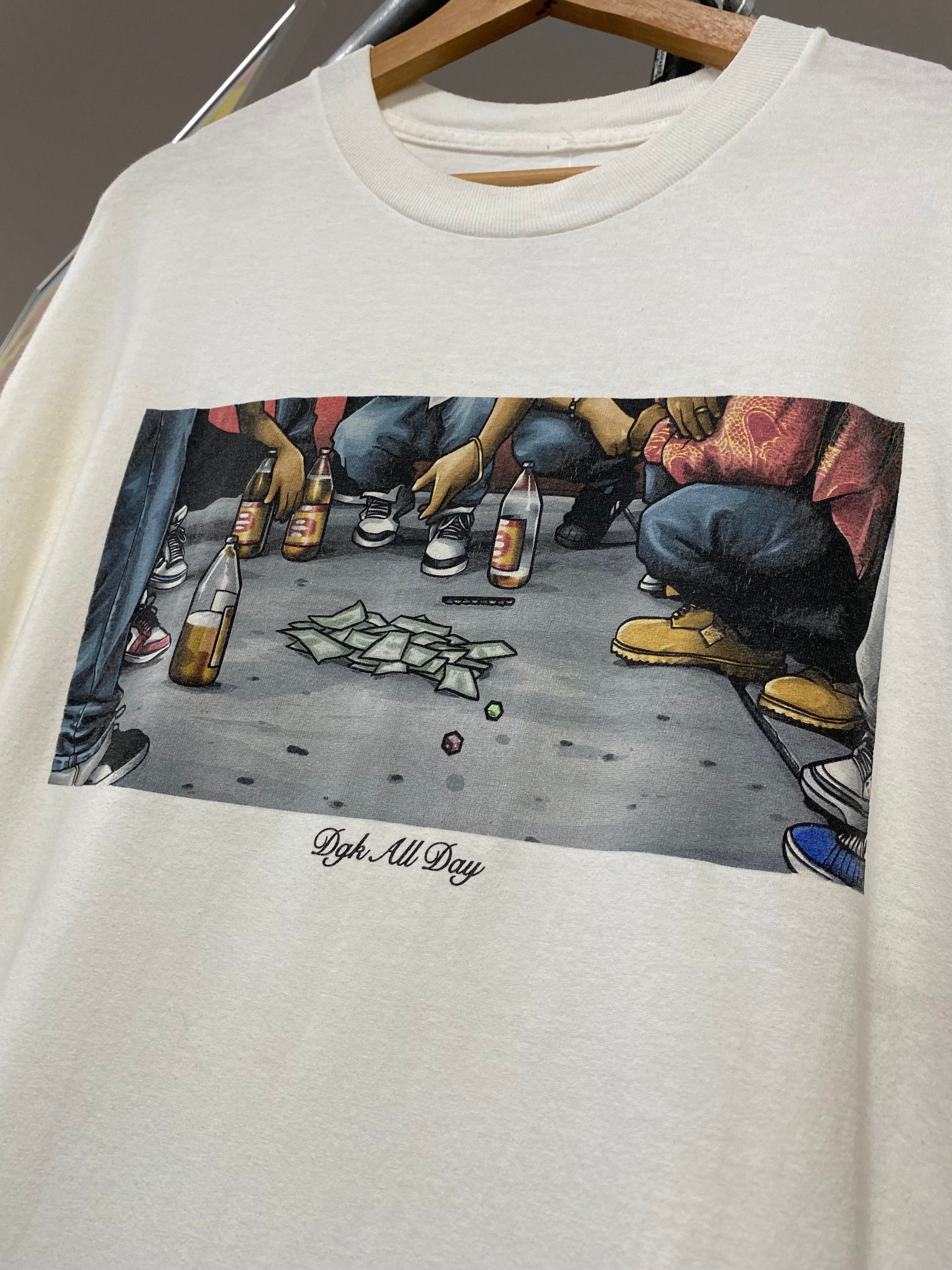 L - DGK Dice Game White Box Tee