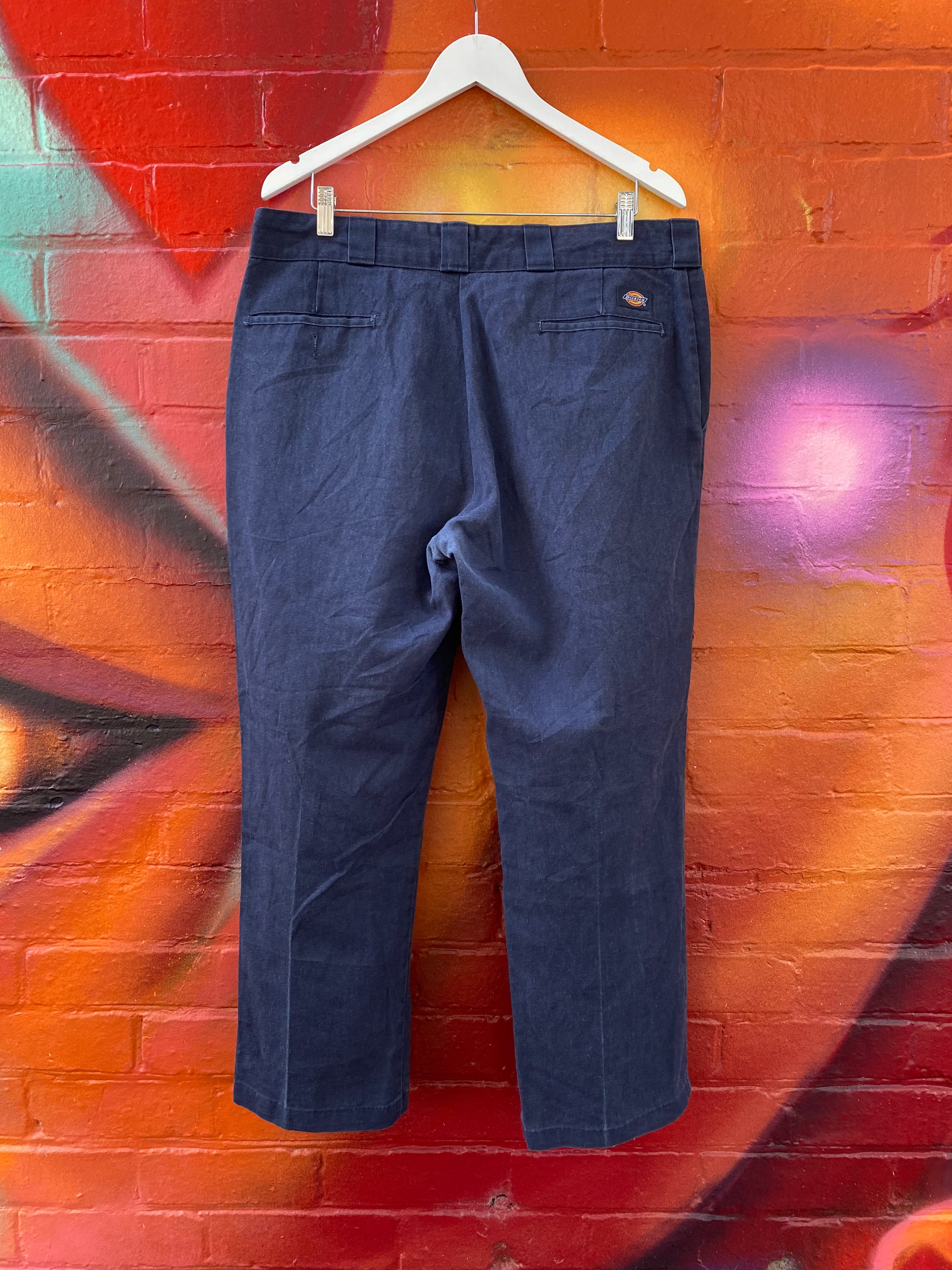 [38] Dickies Navy 874 Work Pants D196