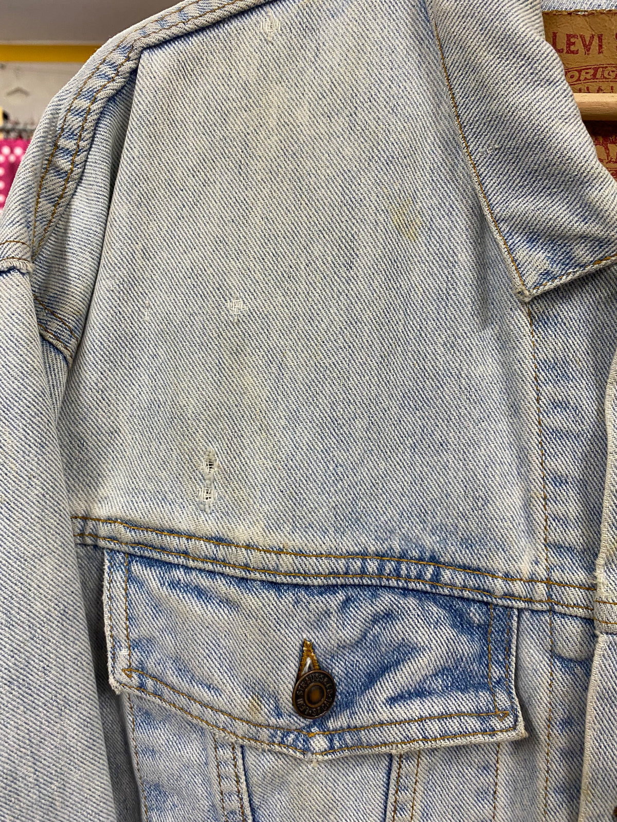 [S] Vintage Levi's Light Blue Made In Canada Jacket