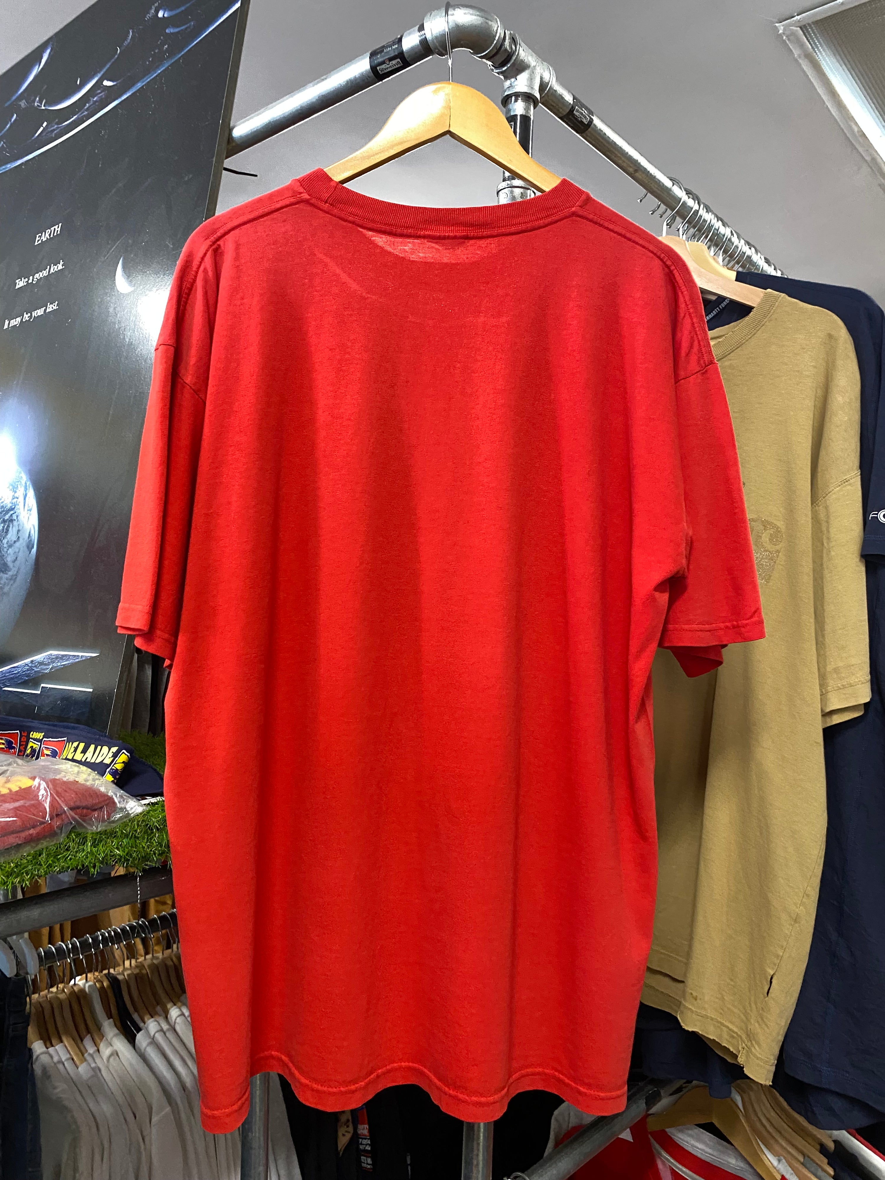 [2XL] 1998 Ceveland Indians Big Print Red Tee