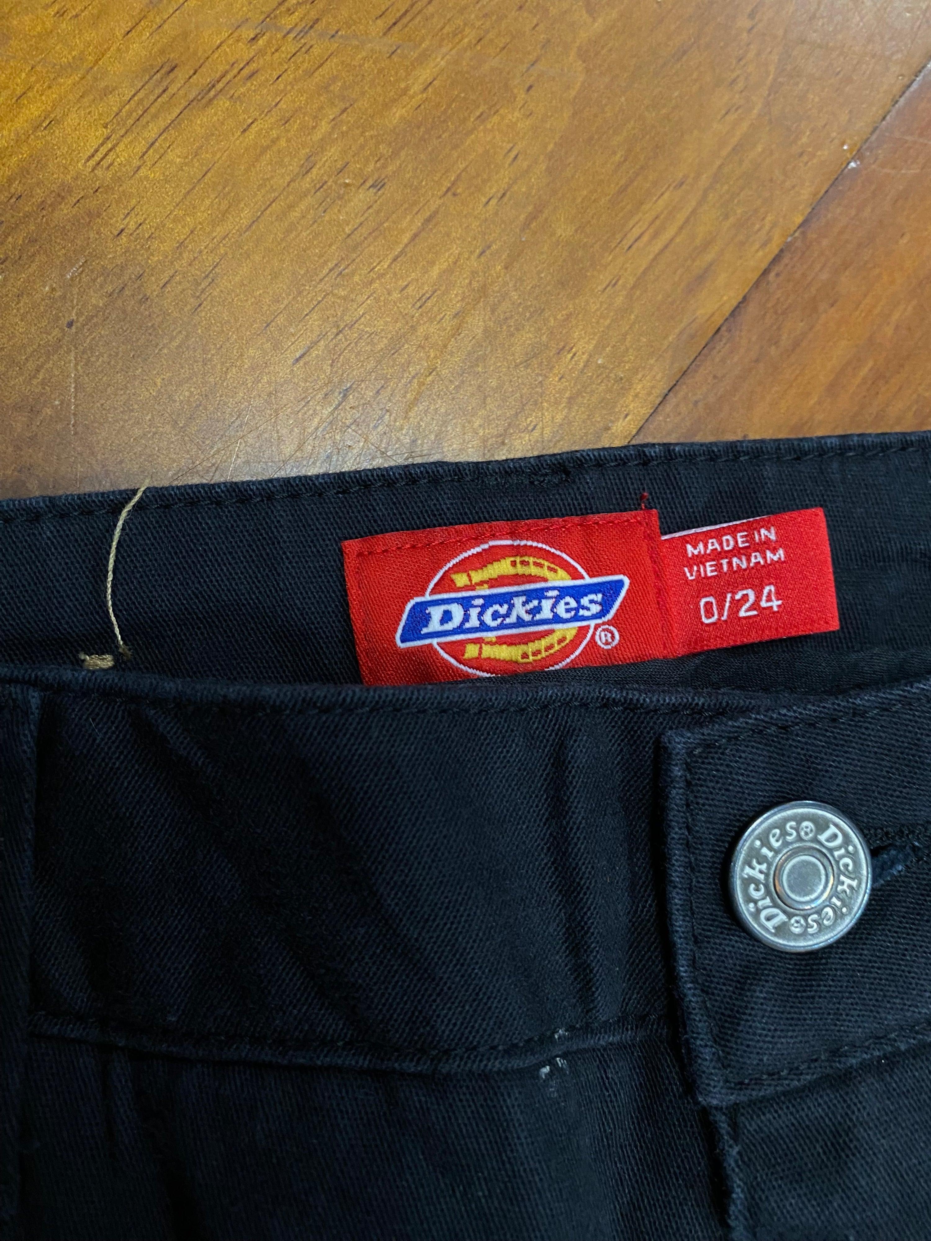 [24] Dickies Black Work Pants D133