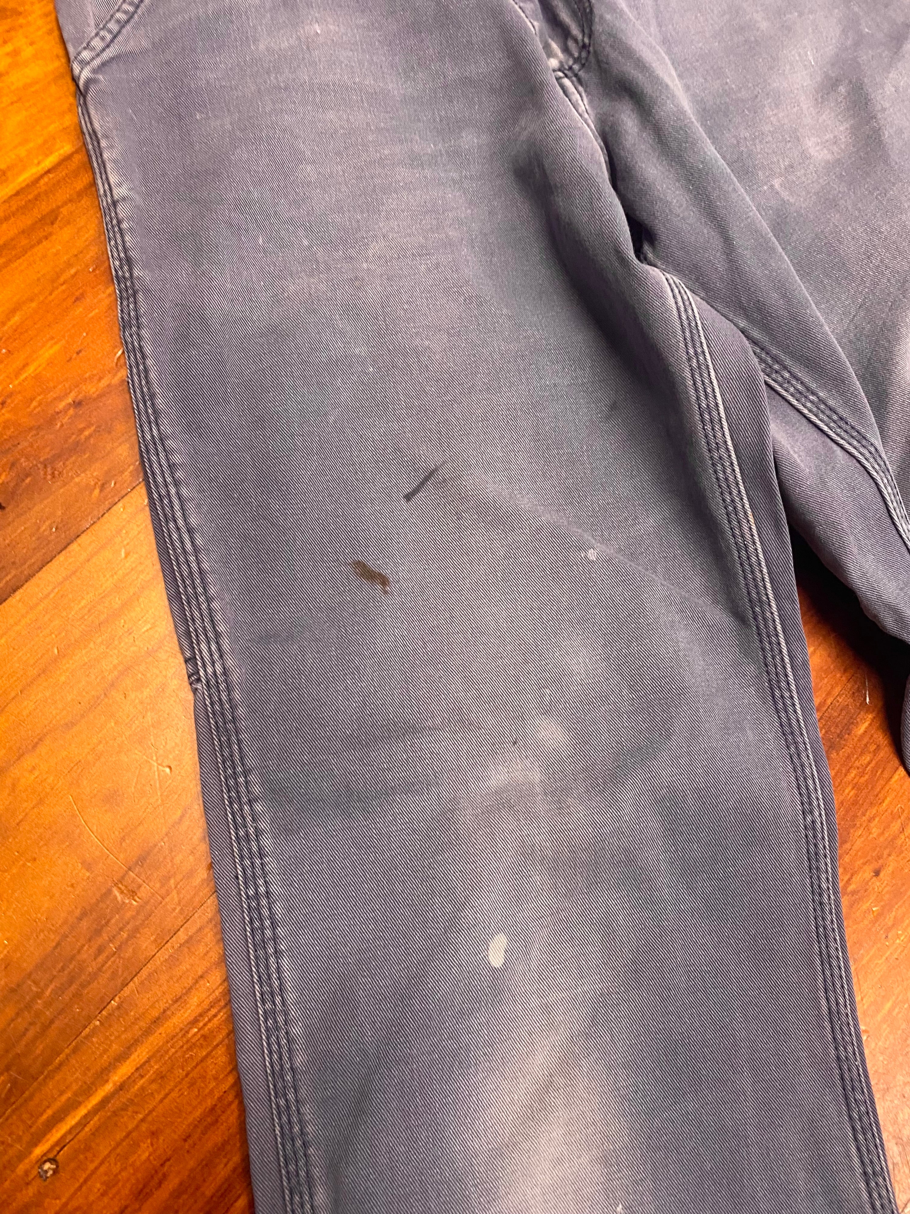 [28] Carhartt Faded Blue Pants B38UNB