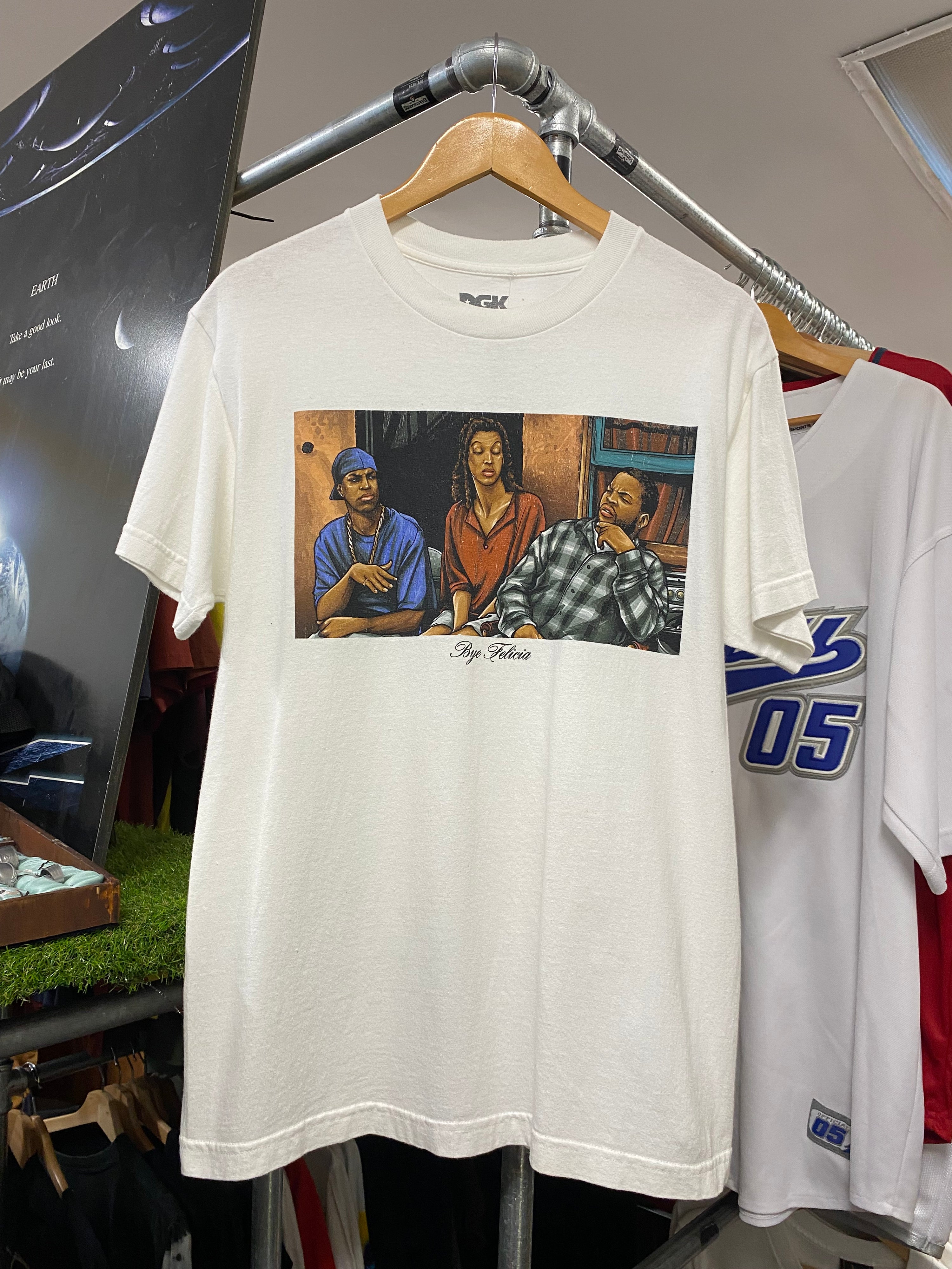 M - DGK Bye Felicia Friday White Box Tee