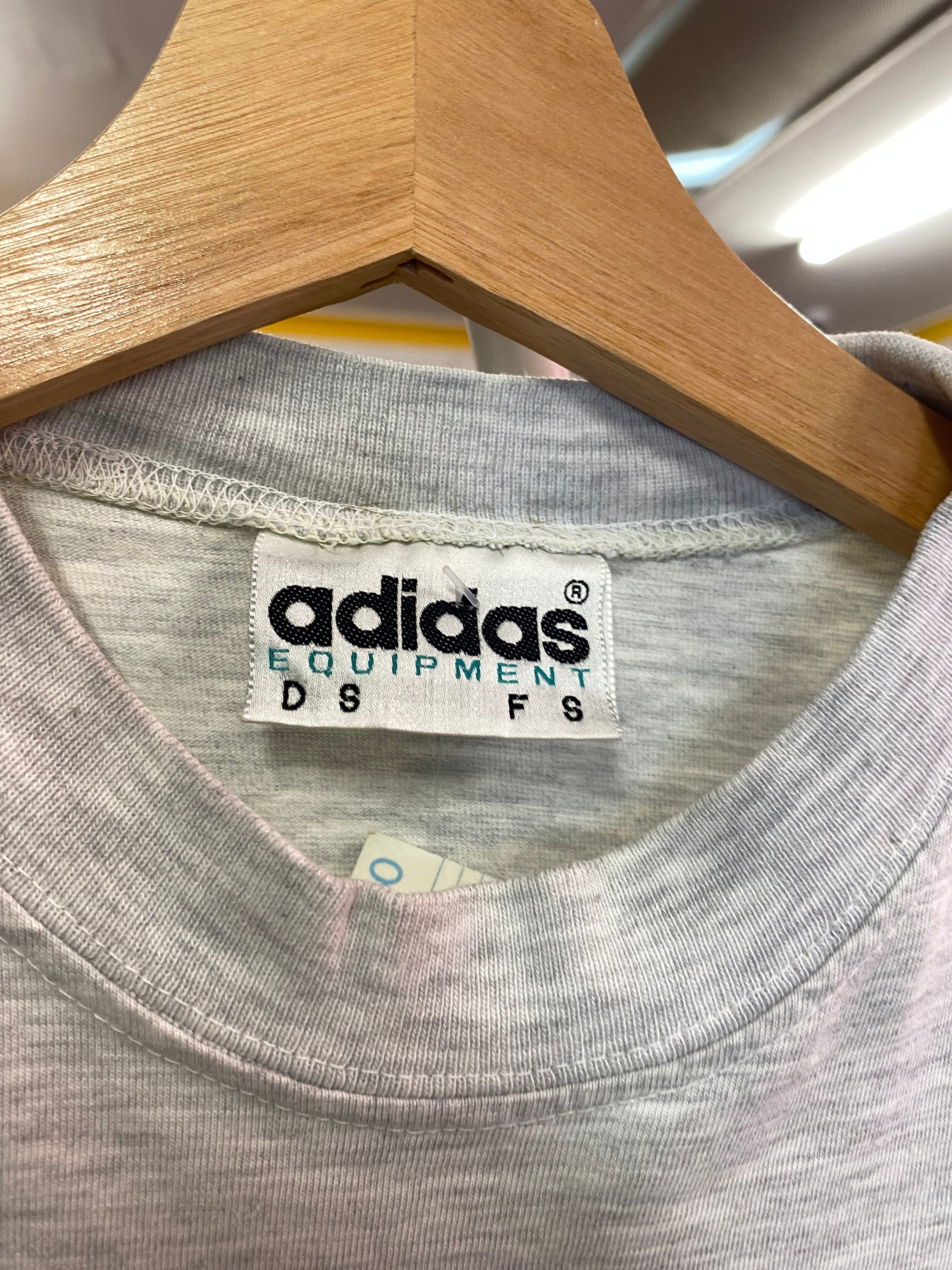 M - 90s Adidas Equipment Grey Tee
