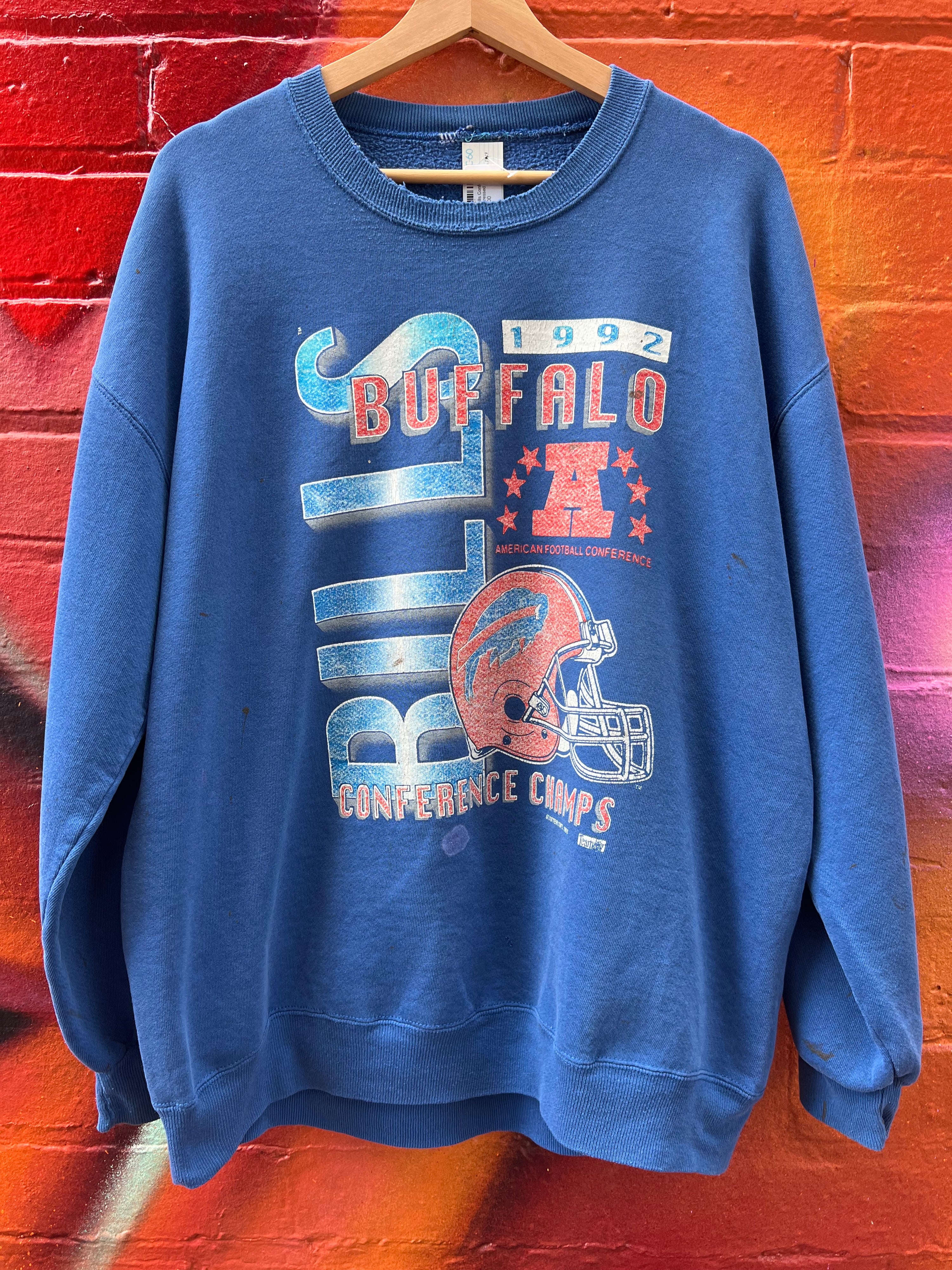 L - 1992 Buffalo Bills Conference Champs - Distressed