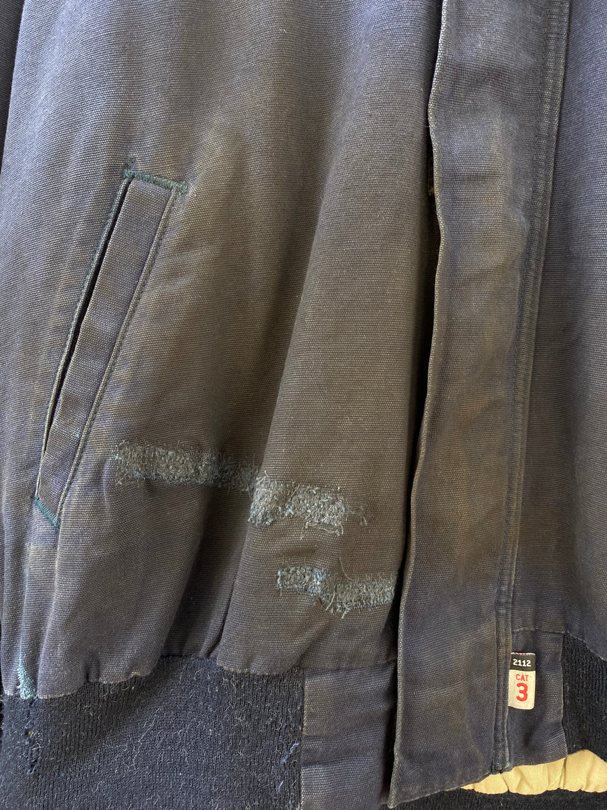 [L] Carhartt FR Cat 3 Blue Jacket 101622 410