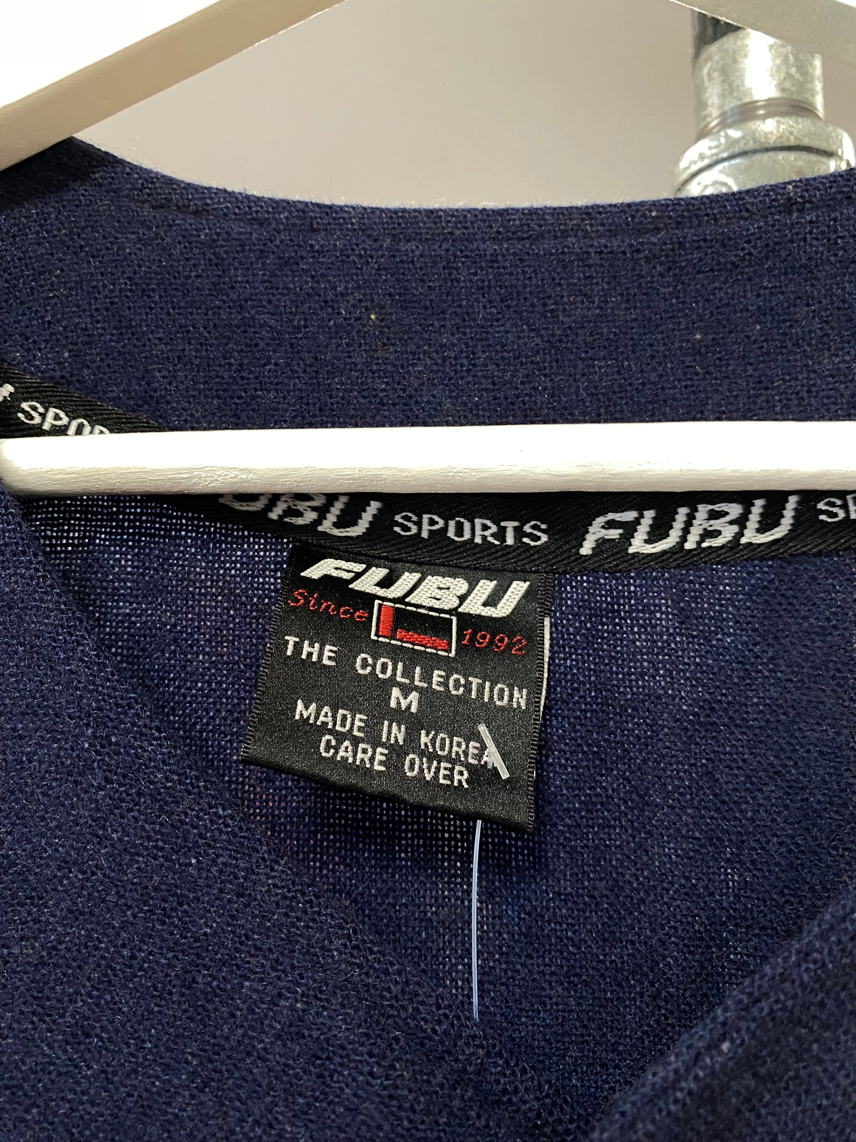 [M] FUBU Wool Baseball Jersey