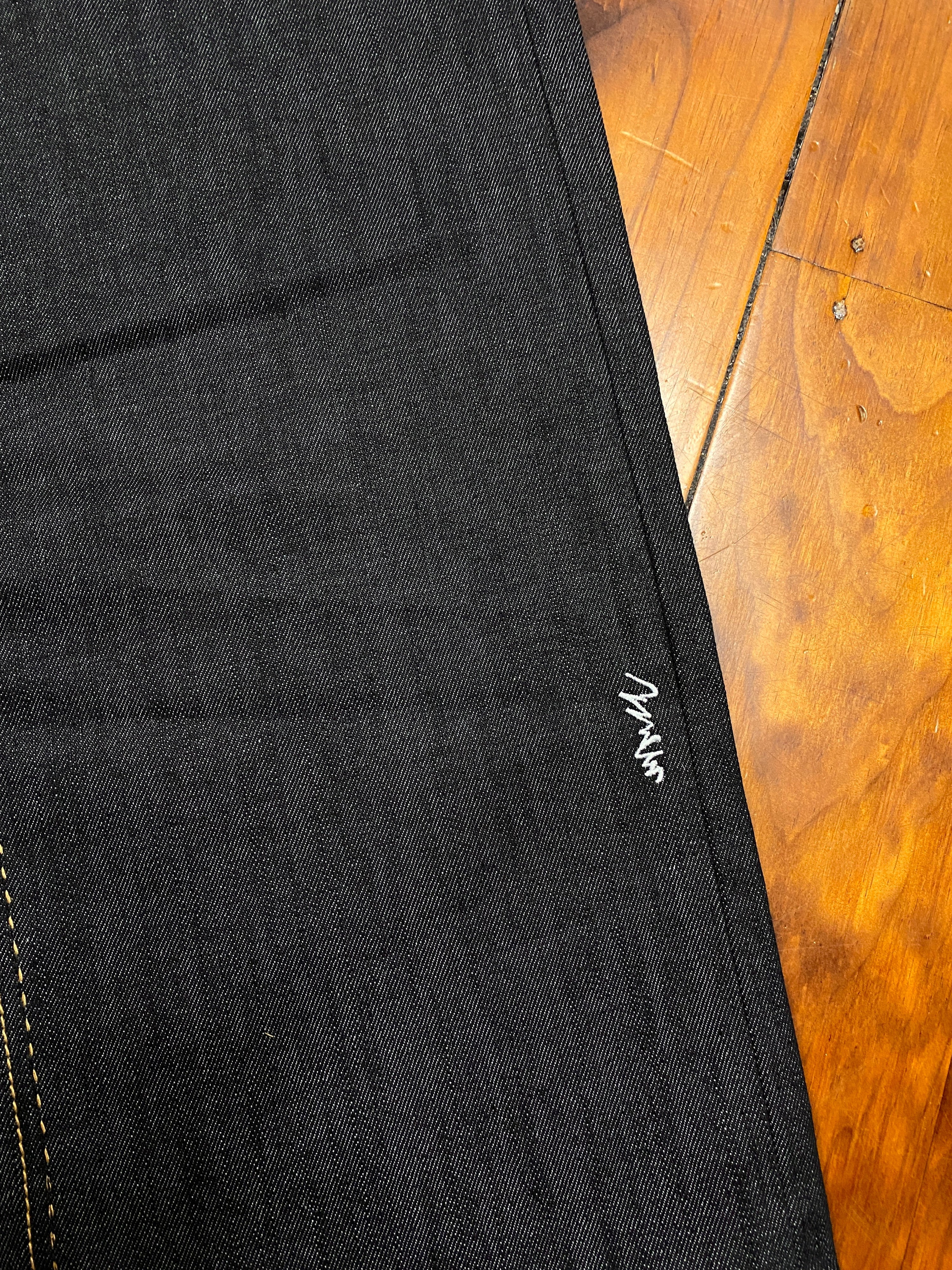 38 - Coogi Heritage Black Denim Baggy Jeans 38x34