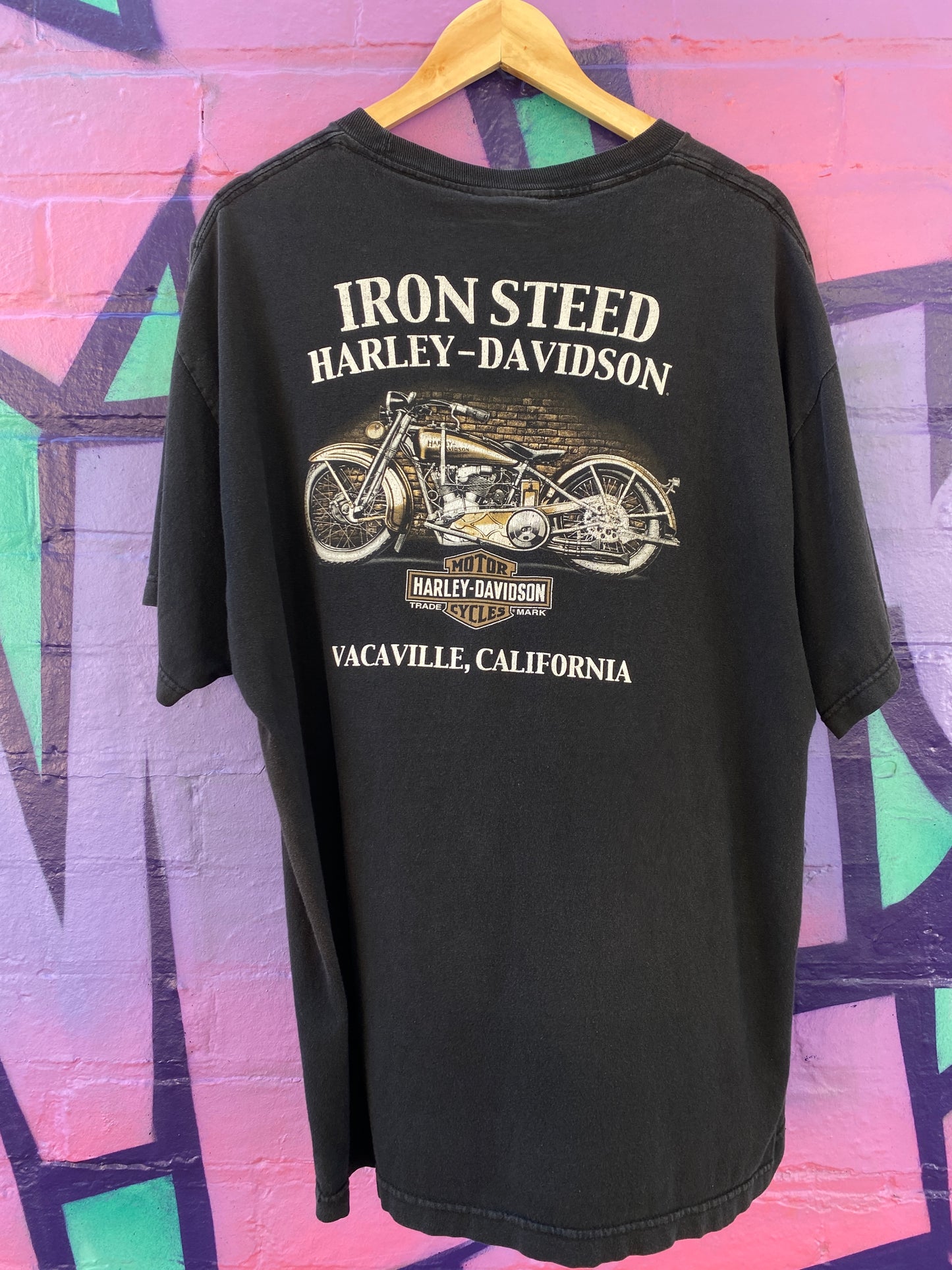 M - HD Iron Steed Vacaville, California H-D/MC DS Black