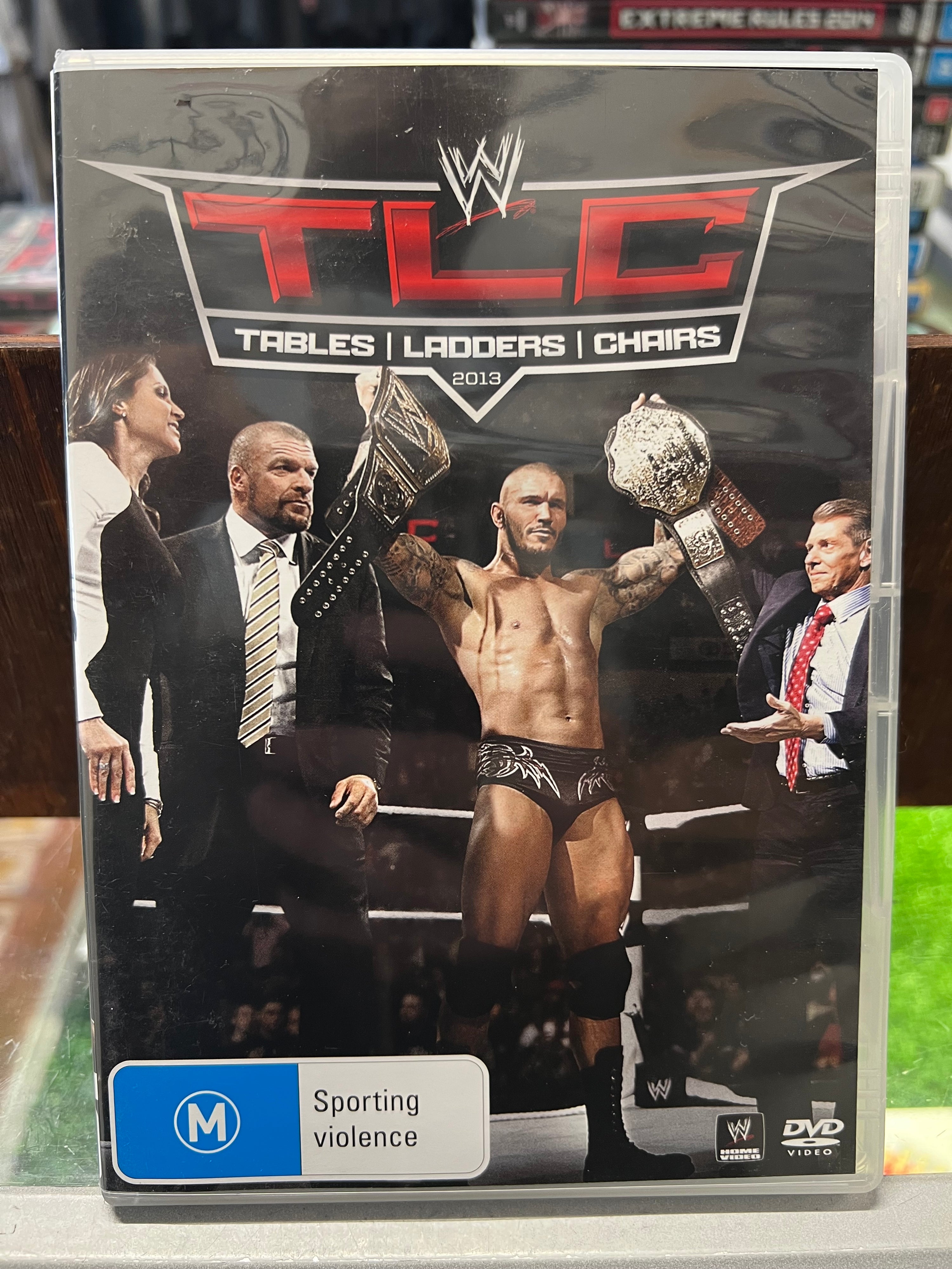 2013 WWE Tables Ladders Chairs DVD