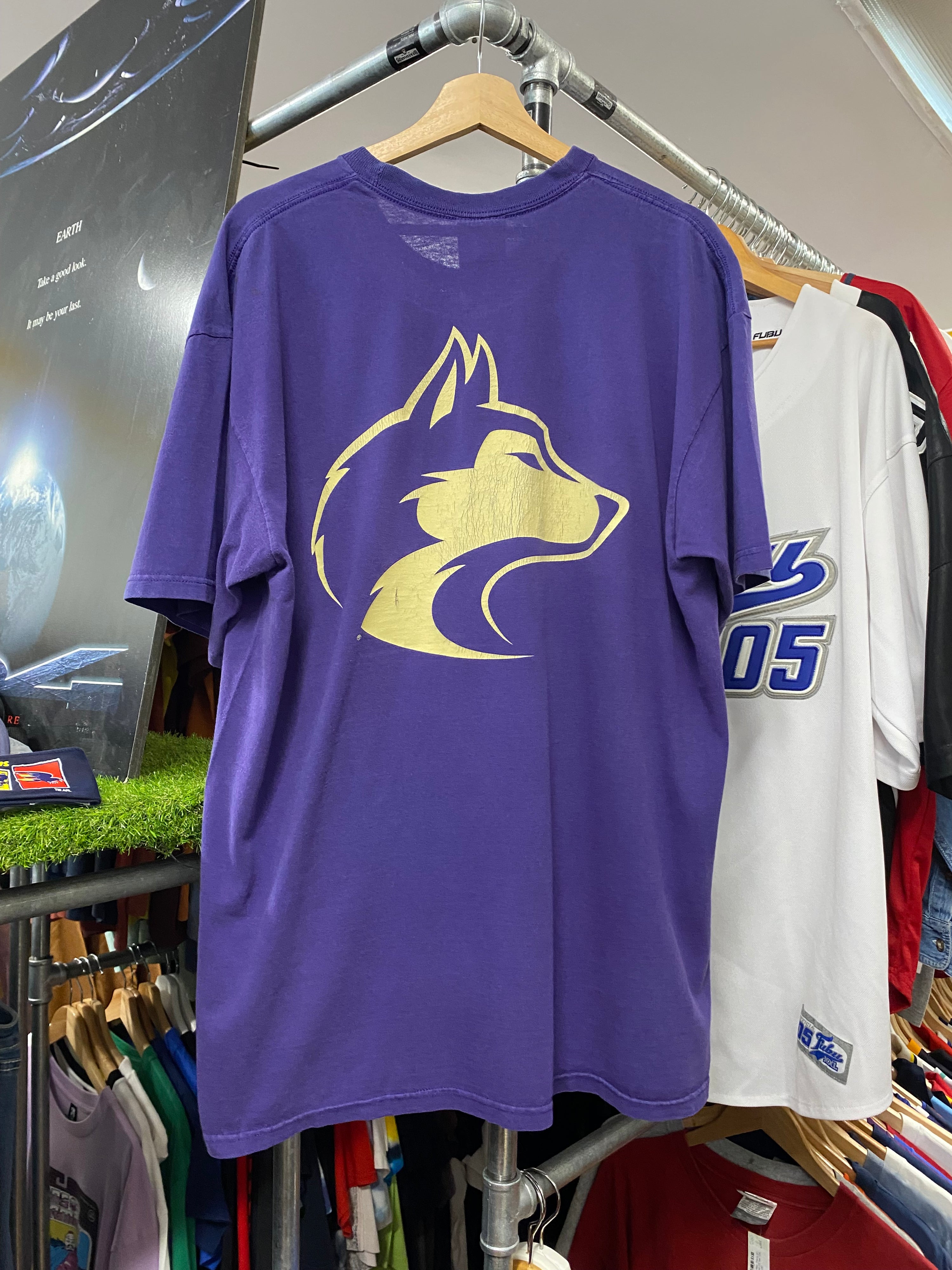 XL - Vintage Nike Team: Bow Down To Washington Purple DS