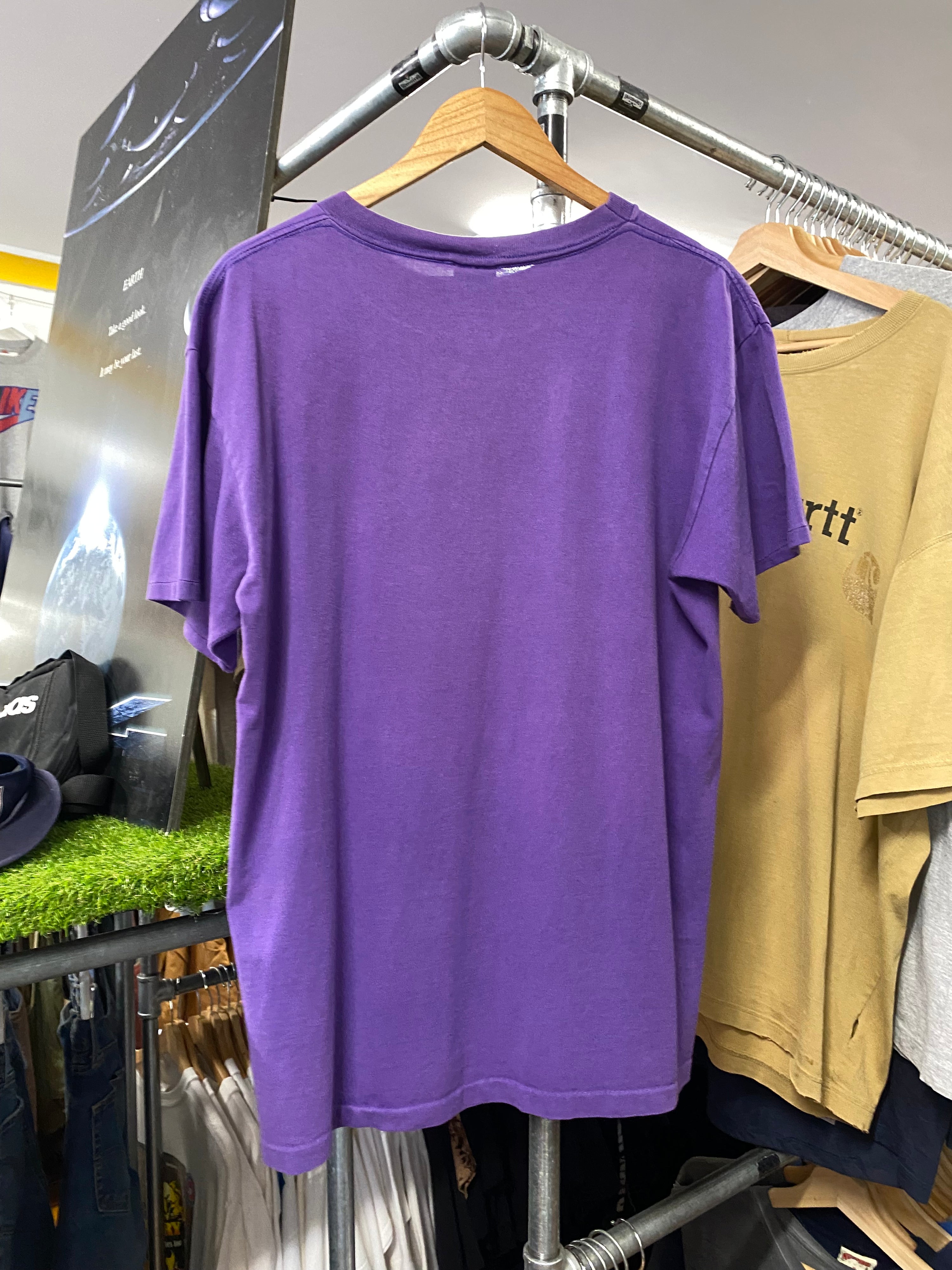 L - Vintage Phoenix Suns Purple Tee Jostens Sports