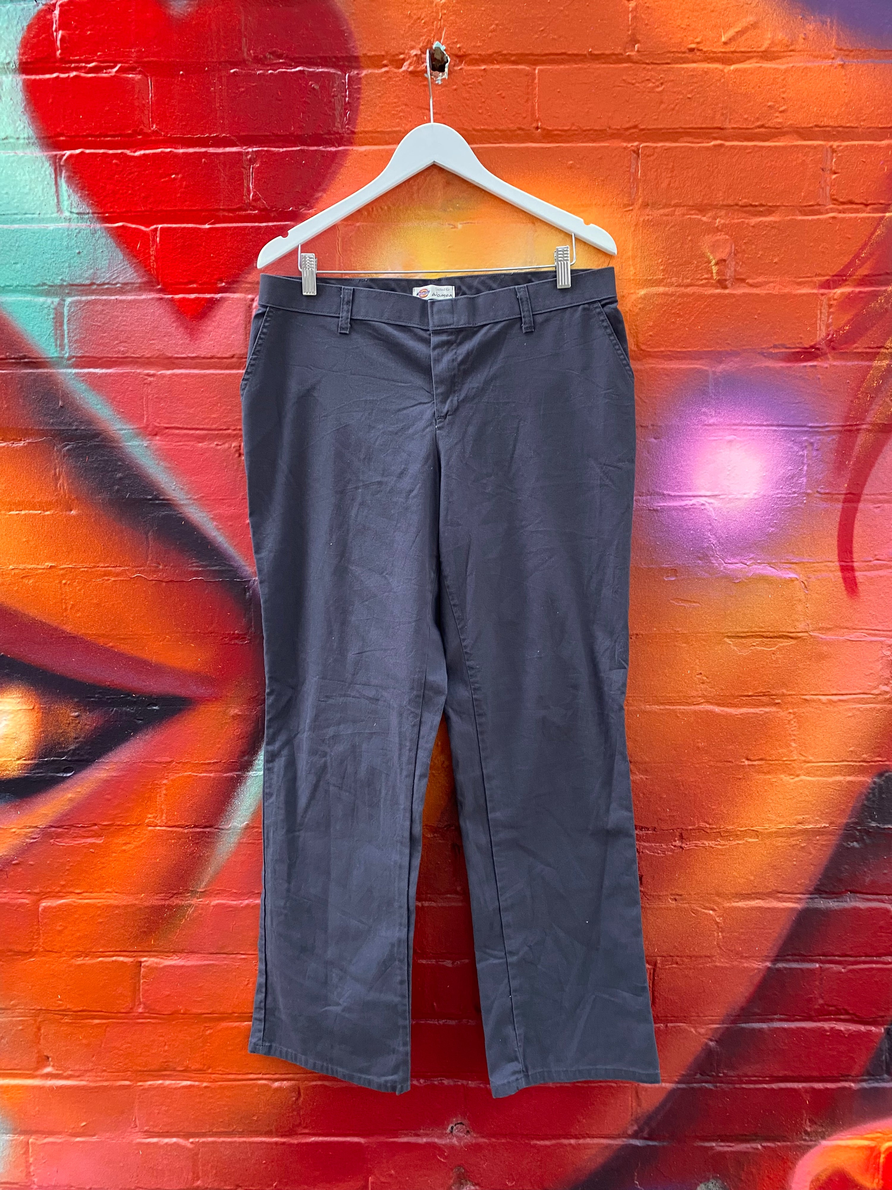 [34] Dickies Womens Grey Work Pants D188
