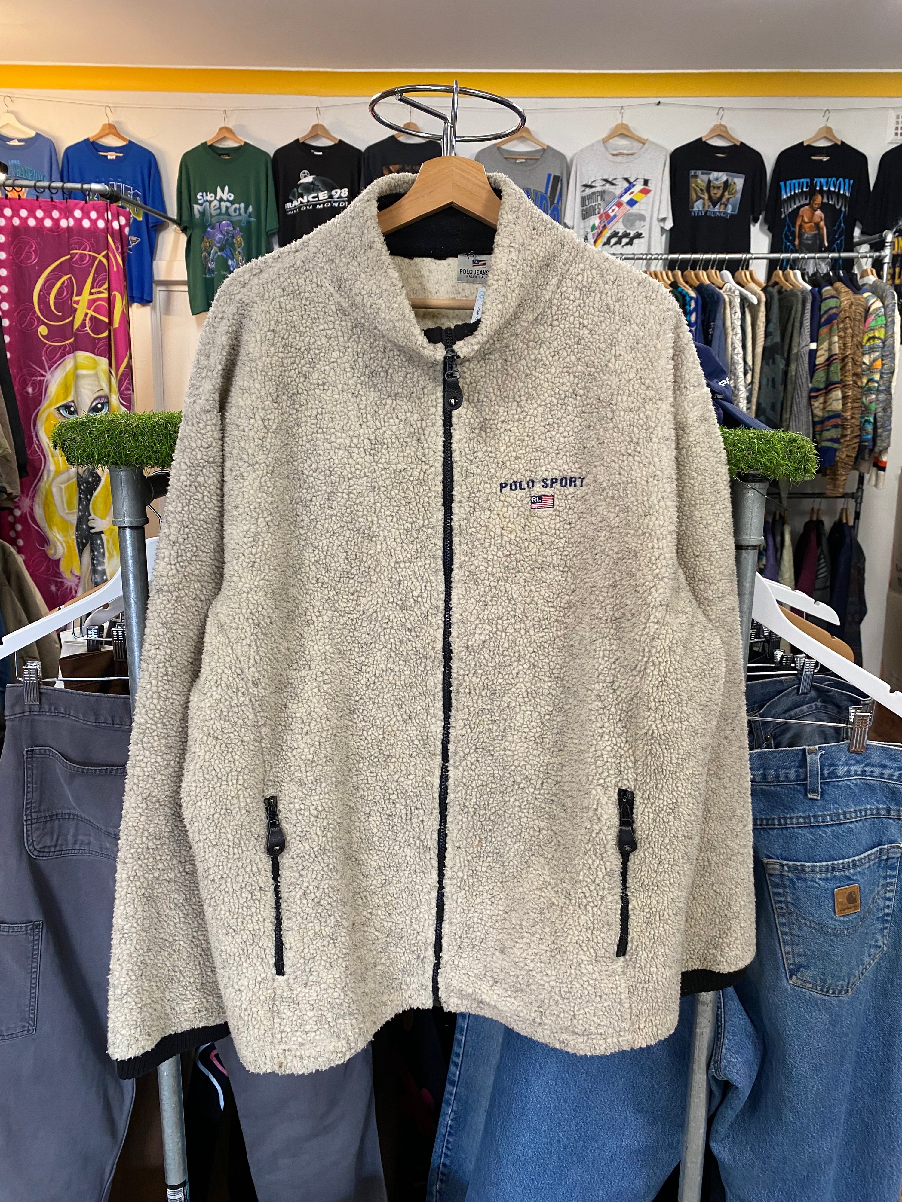 [2XL] Polo Sport Zip-up Fleece
