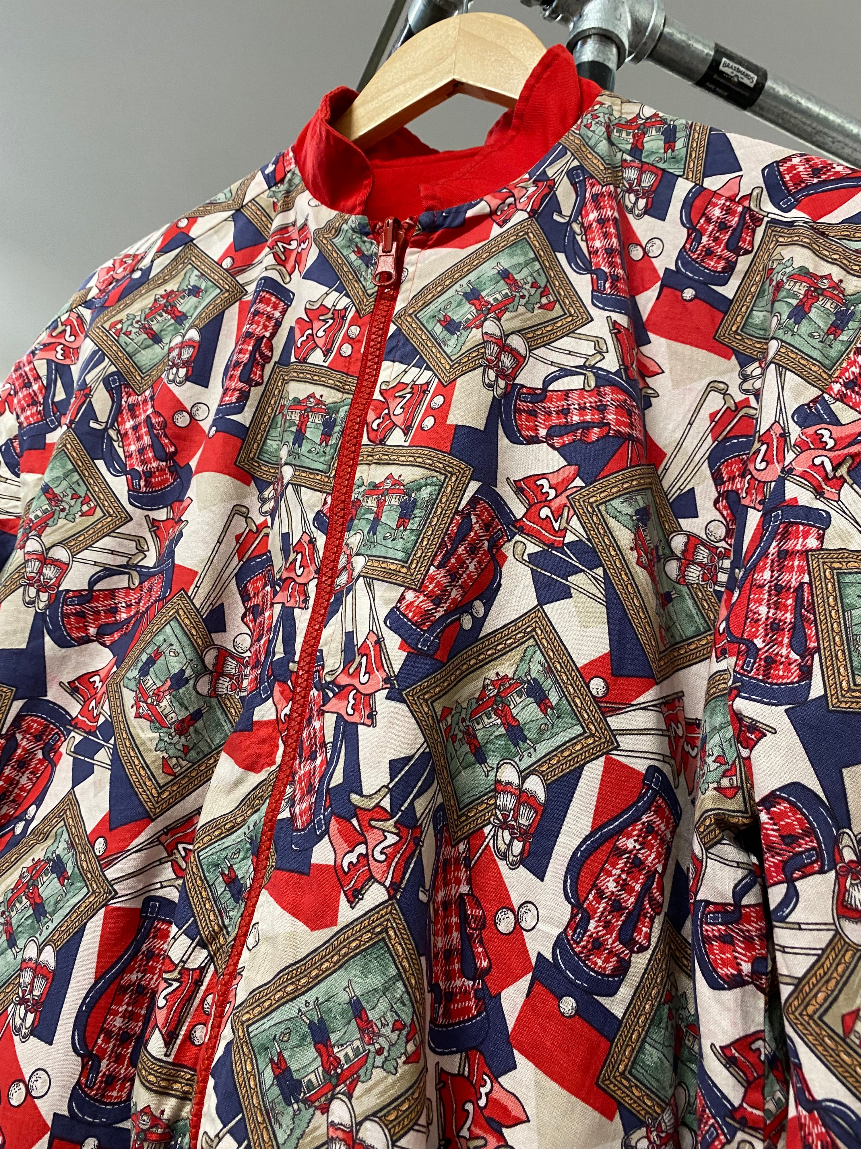 [M] Vintage Reversable Pendleton Red Jacket