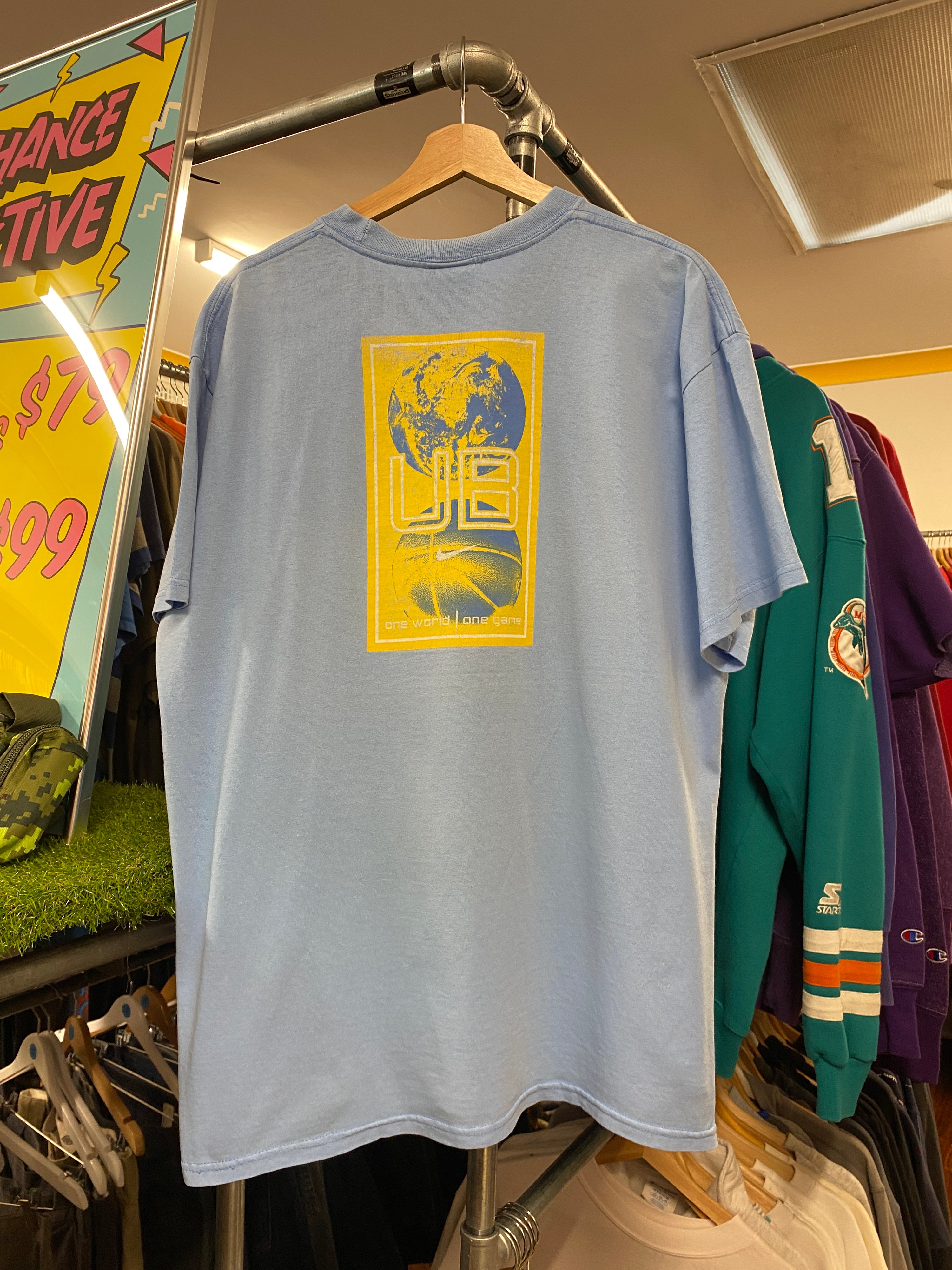 L - 2000s Nike United Ballers Baby Blue DS Tee