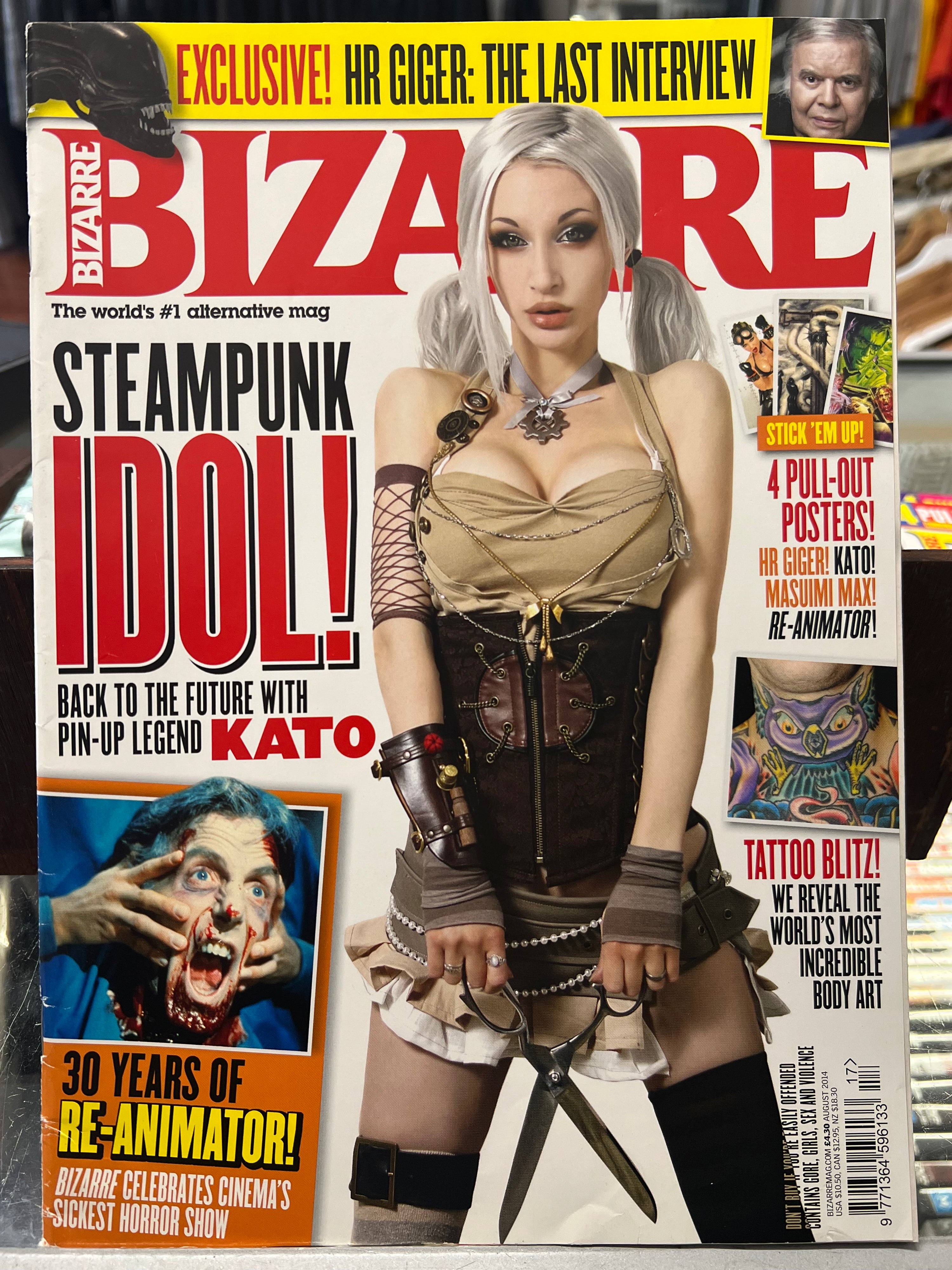 Bizarre Magazine Issue 217 August 2014