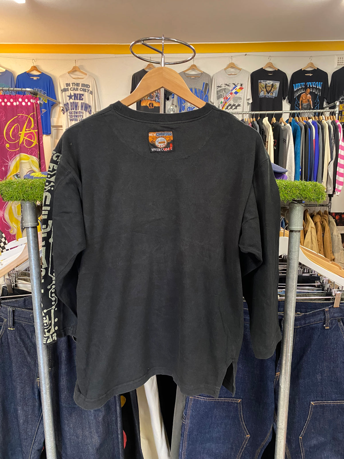 S - 1990s Techno Wear Long Sleeve