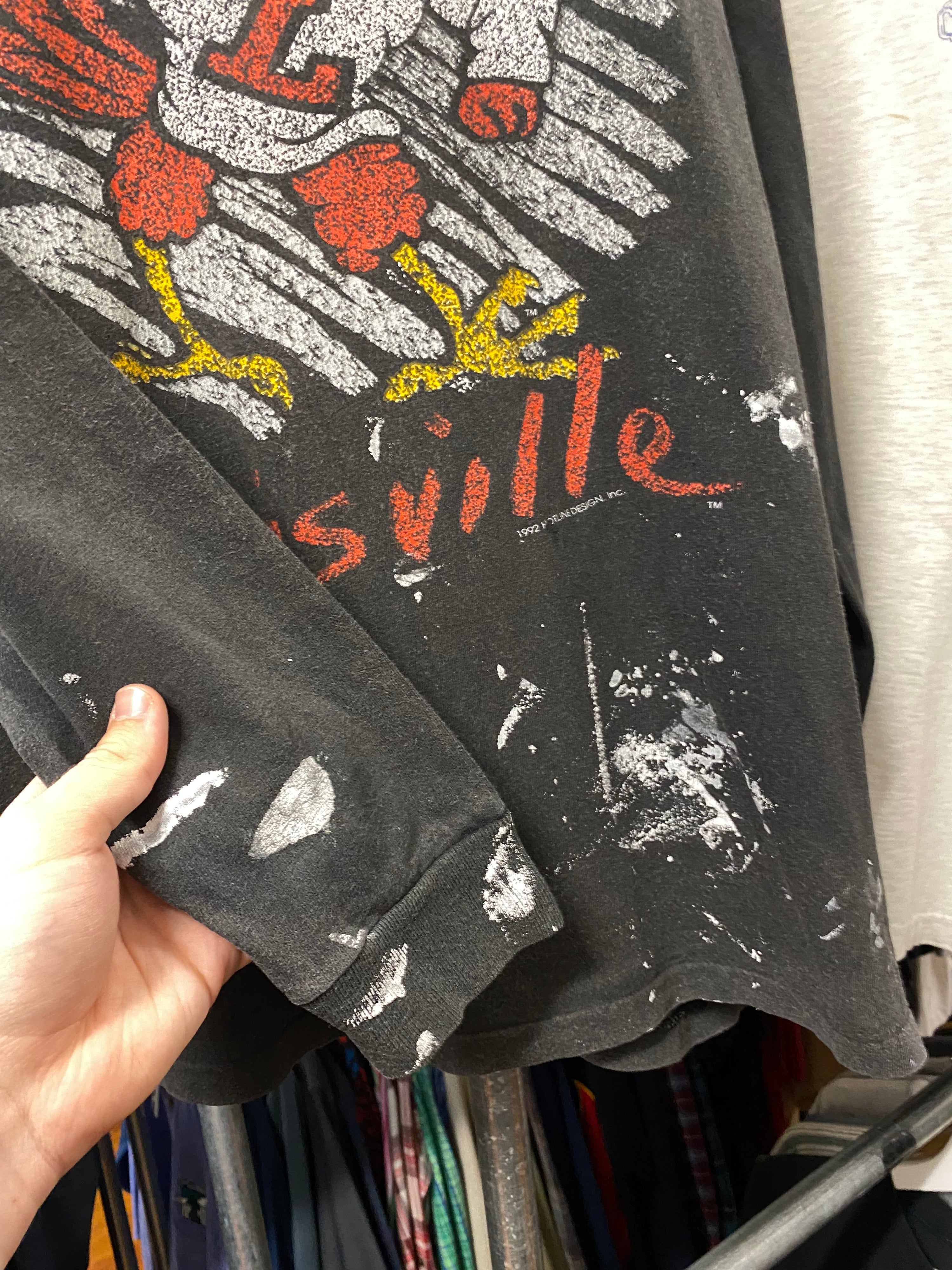 [XL] 1992 Louisvills Paint Spatter LS