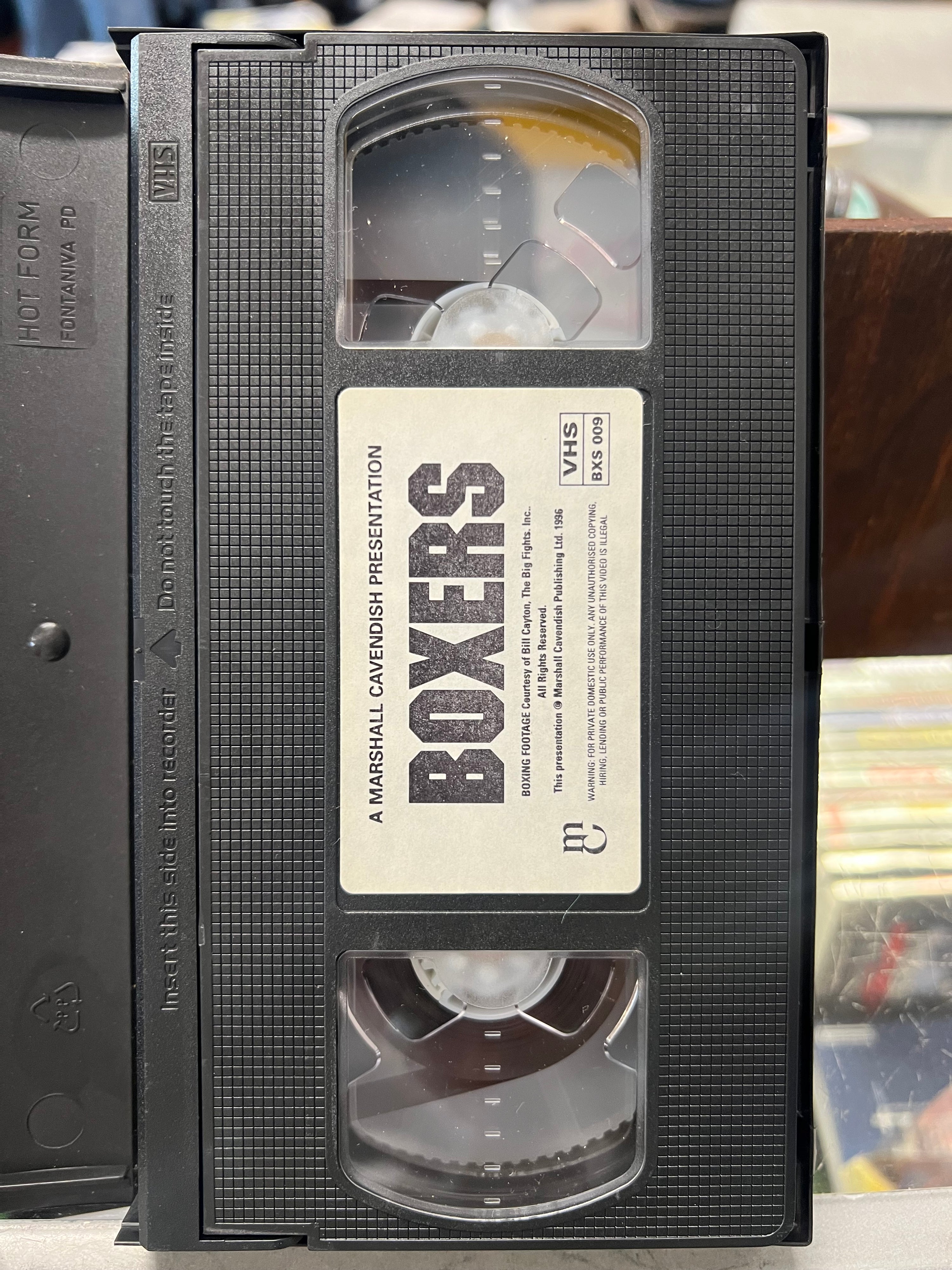 [VHS] 1996 BOXERS: Power Punches