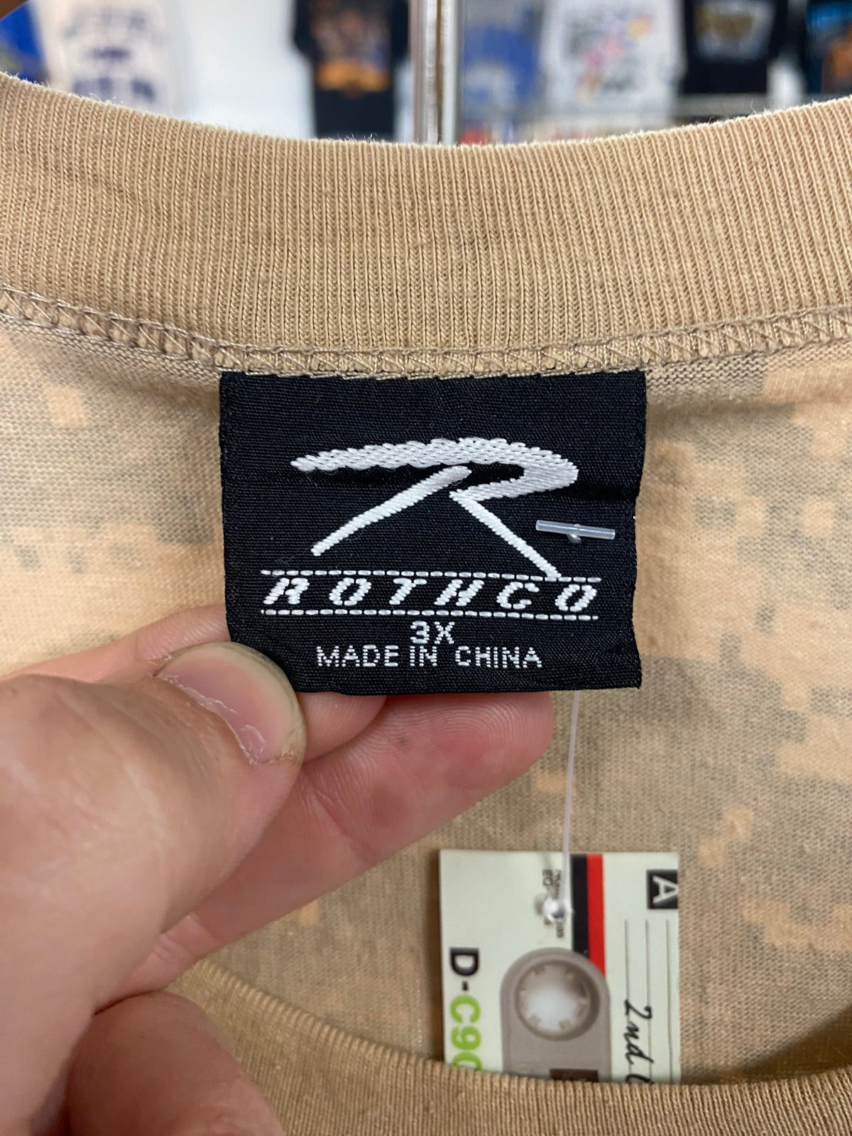 3XL - Digital Camo Rothco Tee