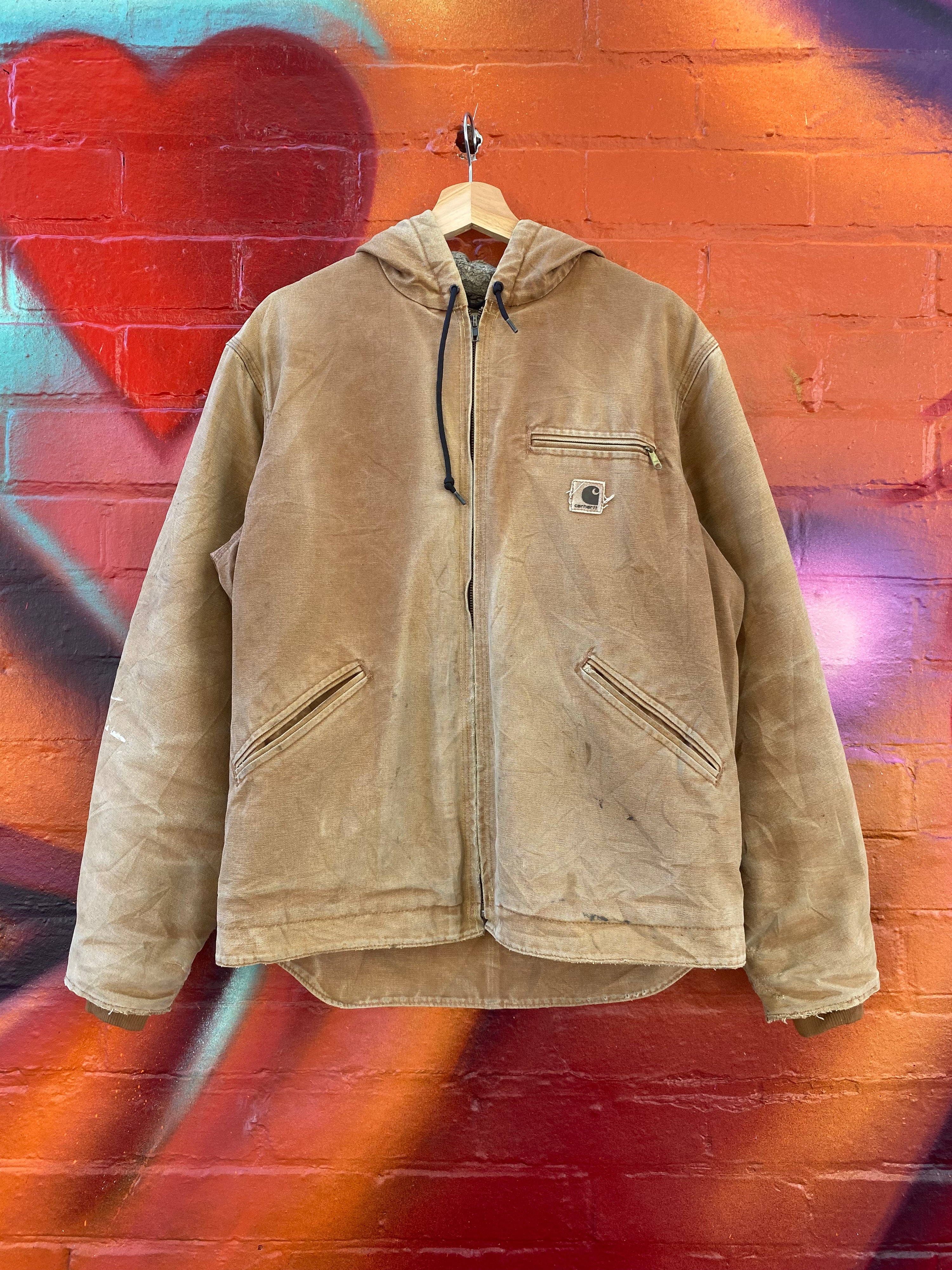 [M] Carhartt J141 BRN Brown Active Jacket