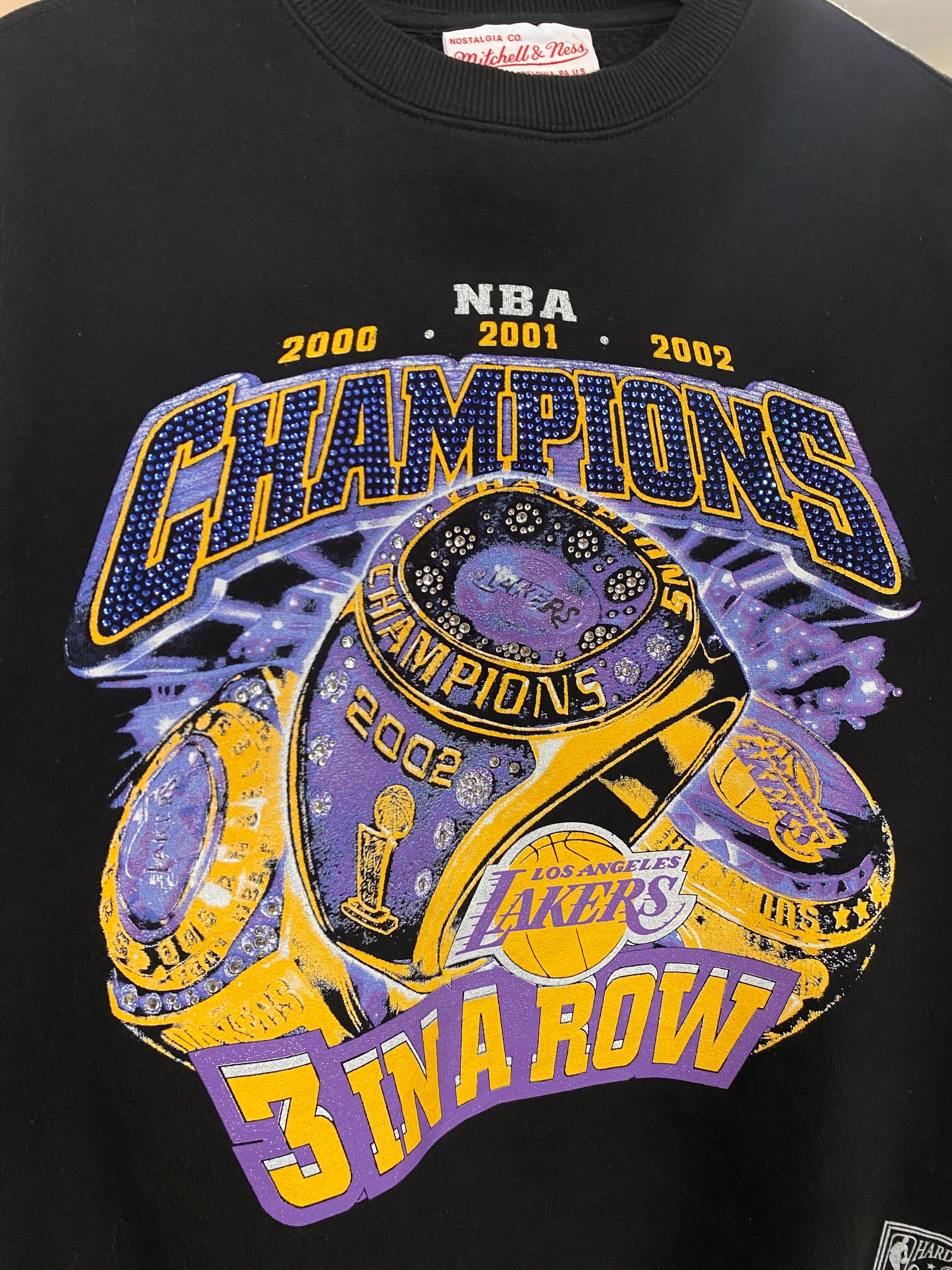 [M] Mitchell And Ness Classics LA Lakers Champions Three Peat