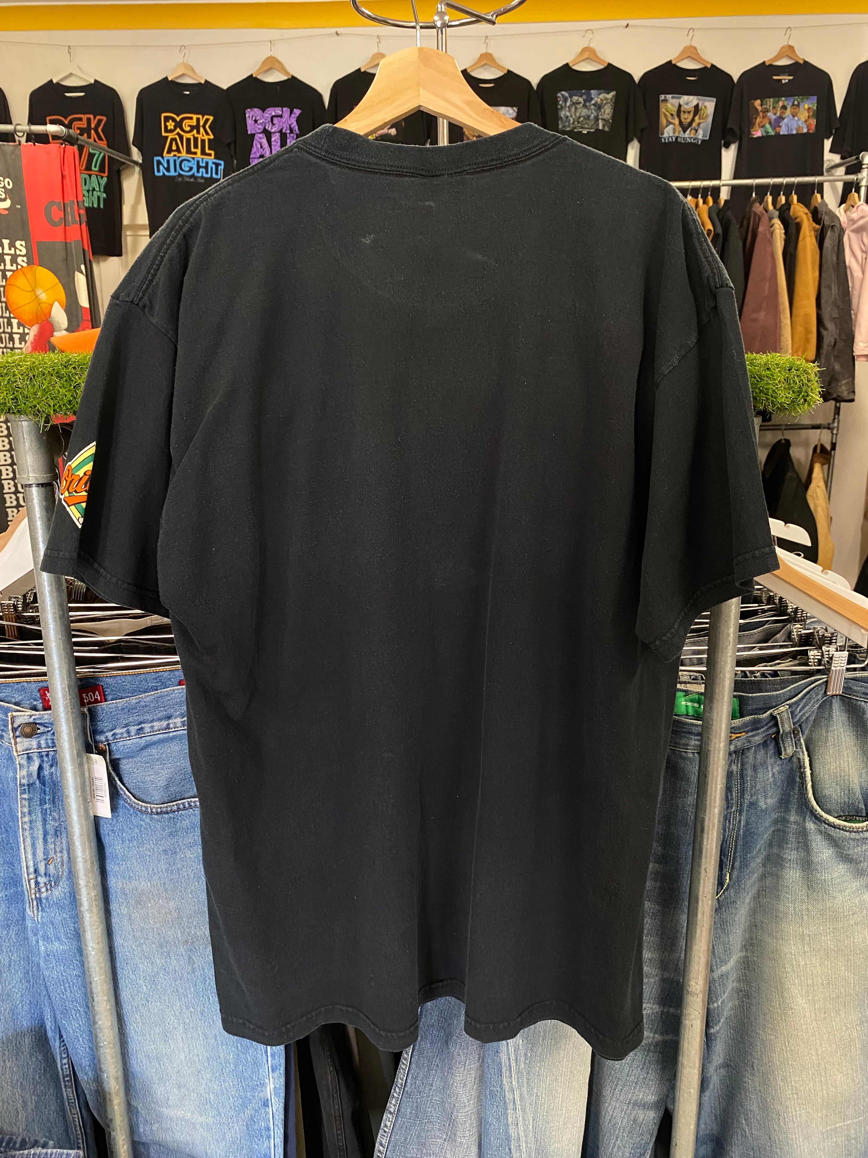 XL - Nike Orioles Fluffy Patch Black Tee