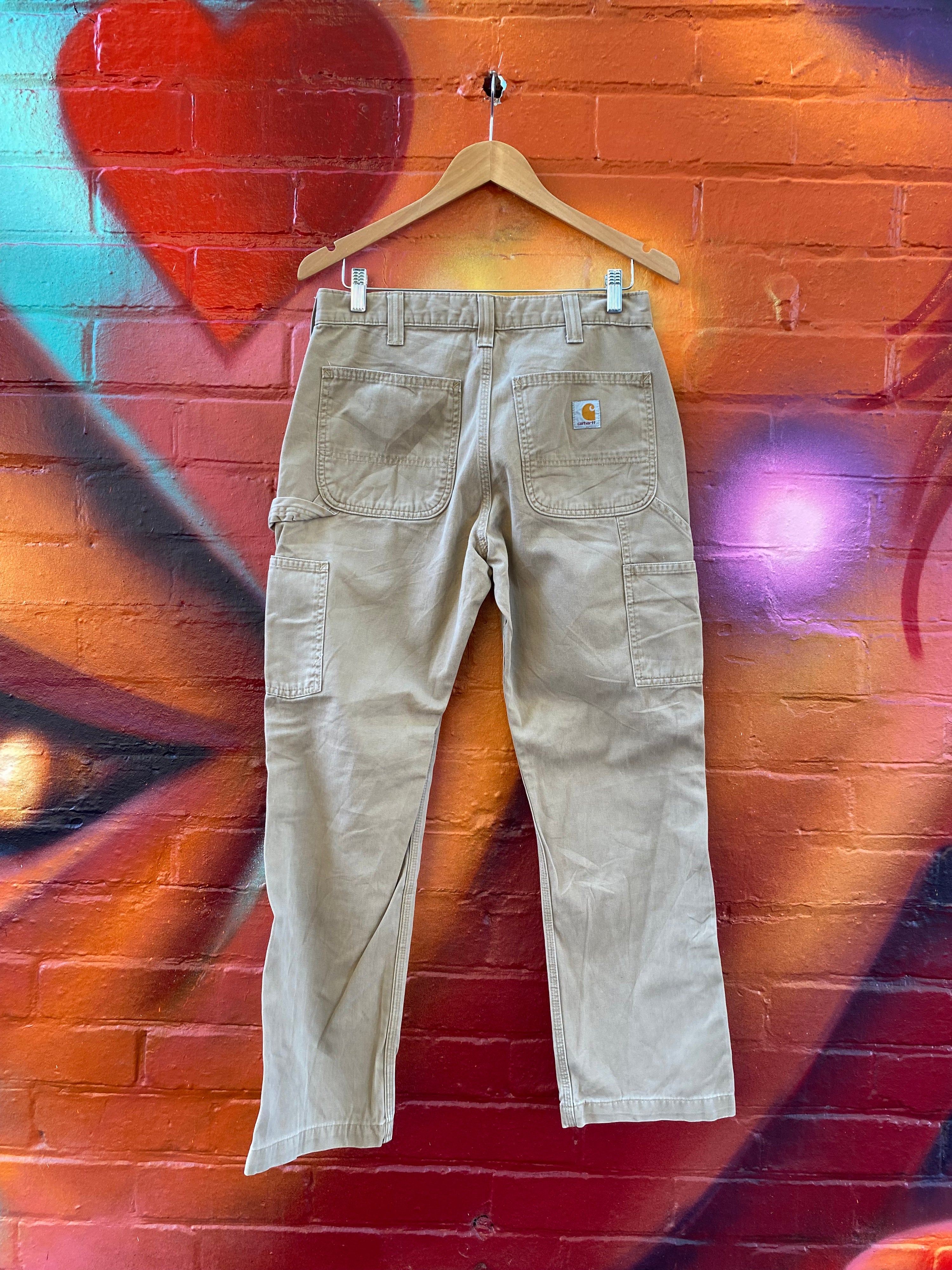 [32] Carhartt Tan Carpenter Pants 27027