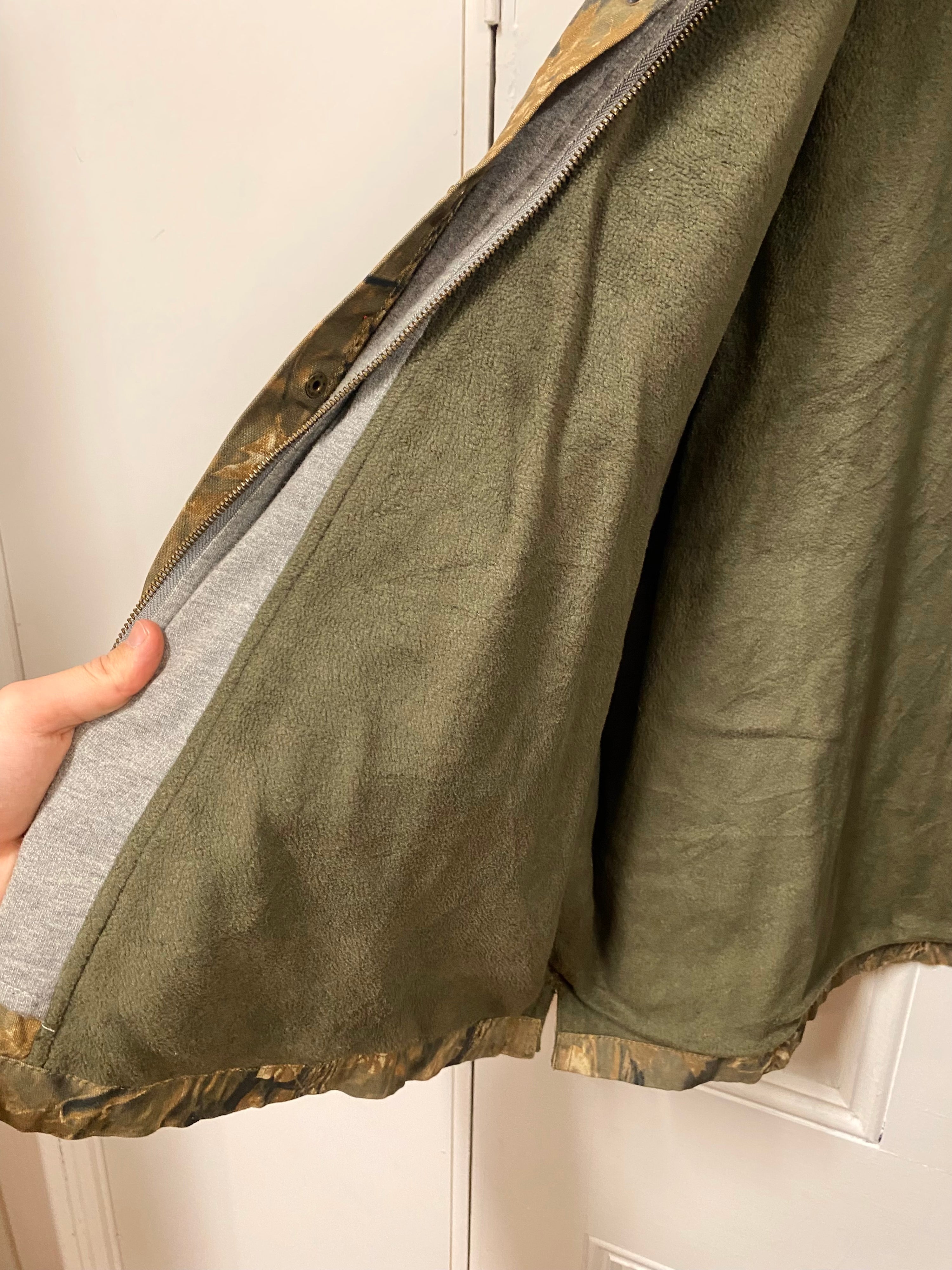 [3XL] Faded Glory Camo Button Up Jacket