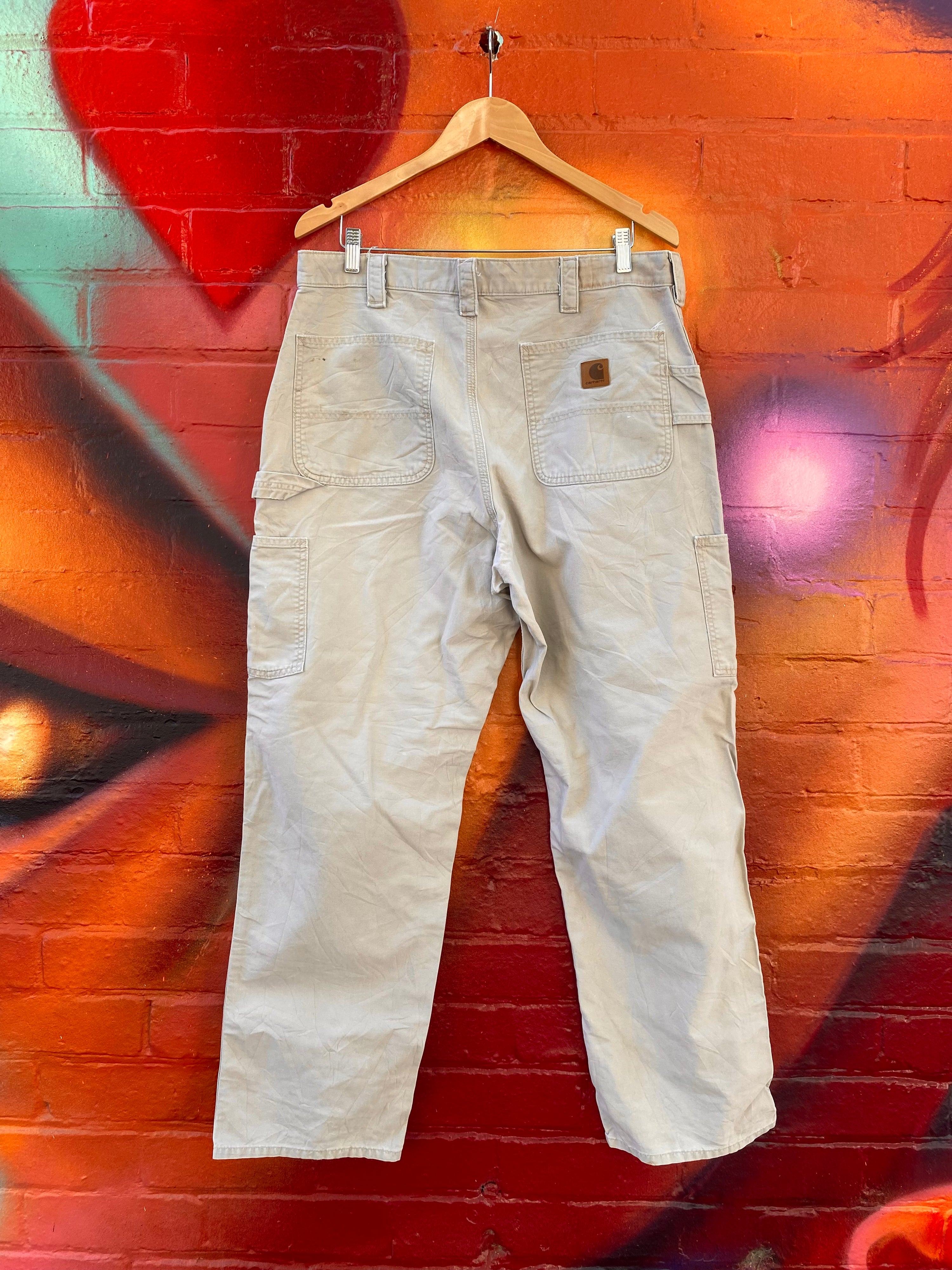[36] Carhartt Tan B151 Carpenter Pants