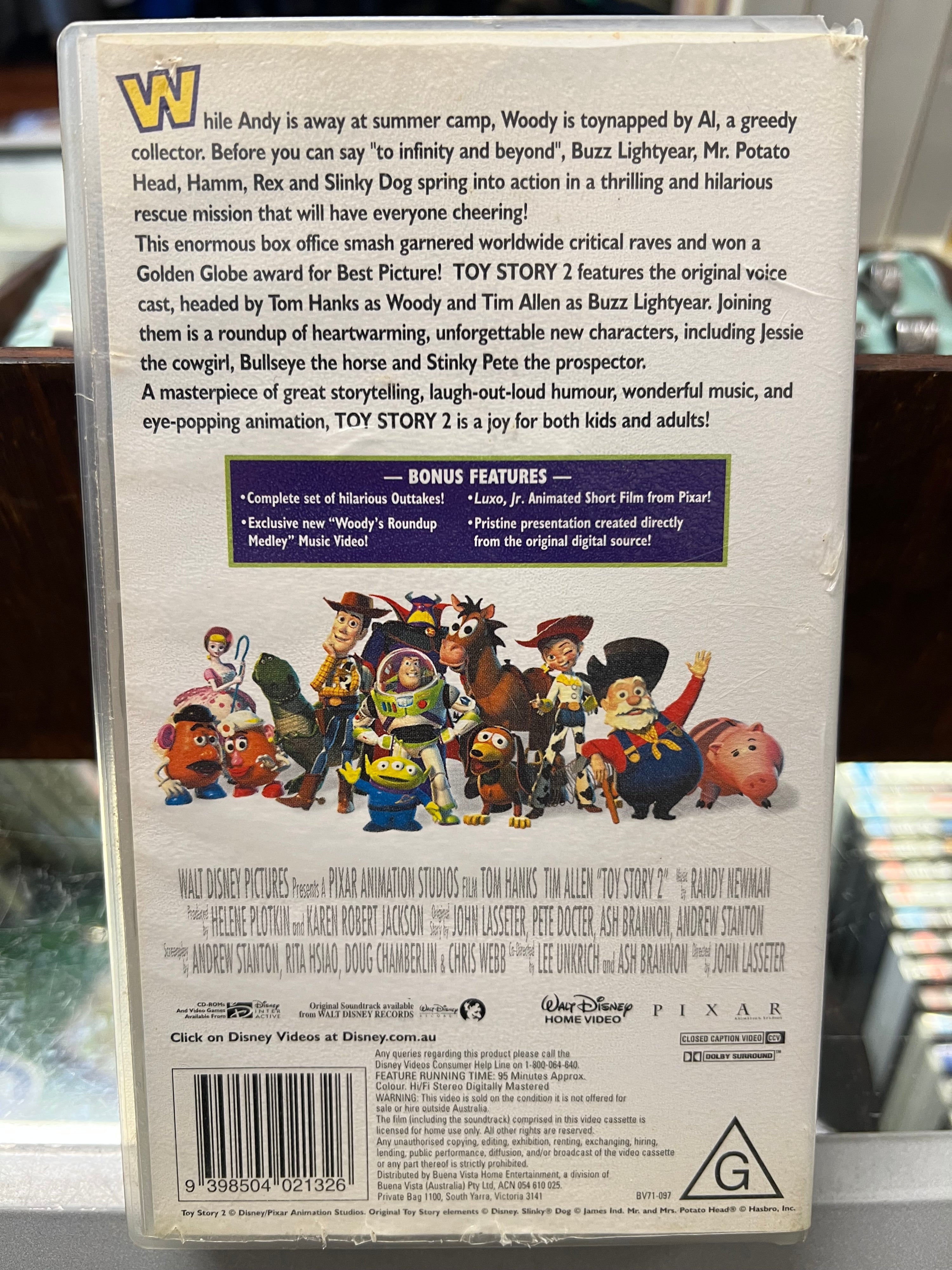 [VHS] Toy Story 2 Small Box