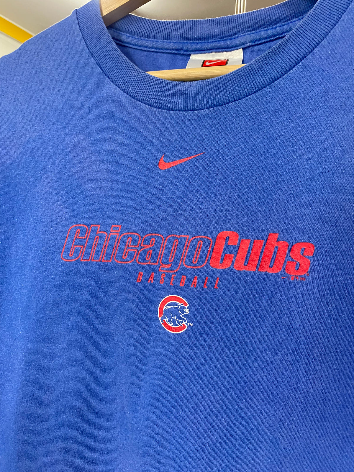M - 2003 Nike Team Chicago Cubs Blue Tee