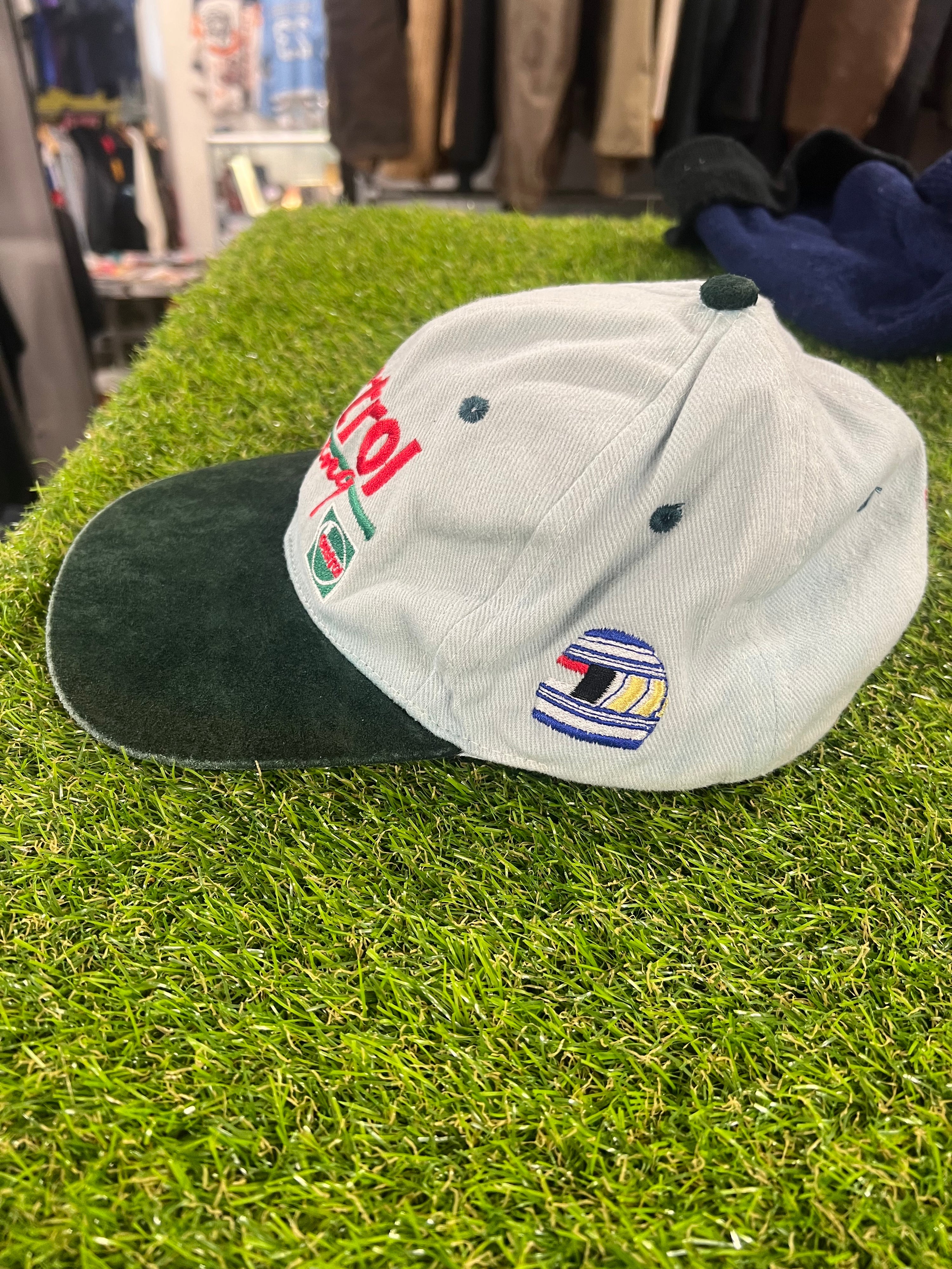 Vintage Castrol Racing Ingall #8 Cap