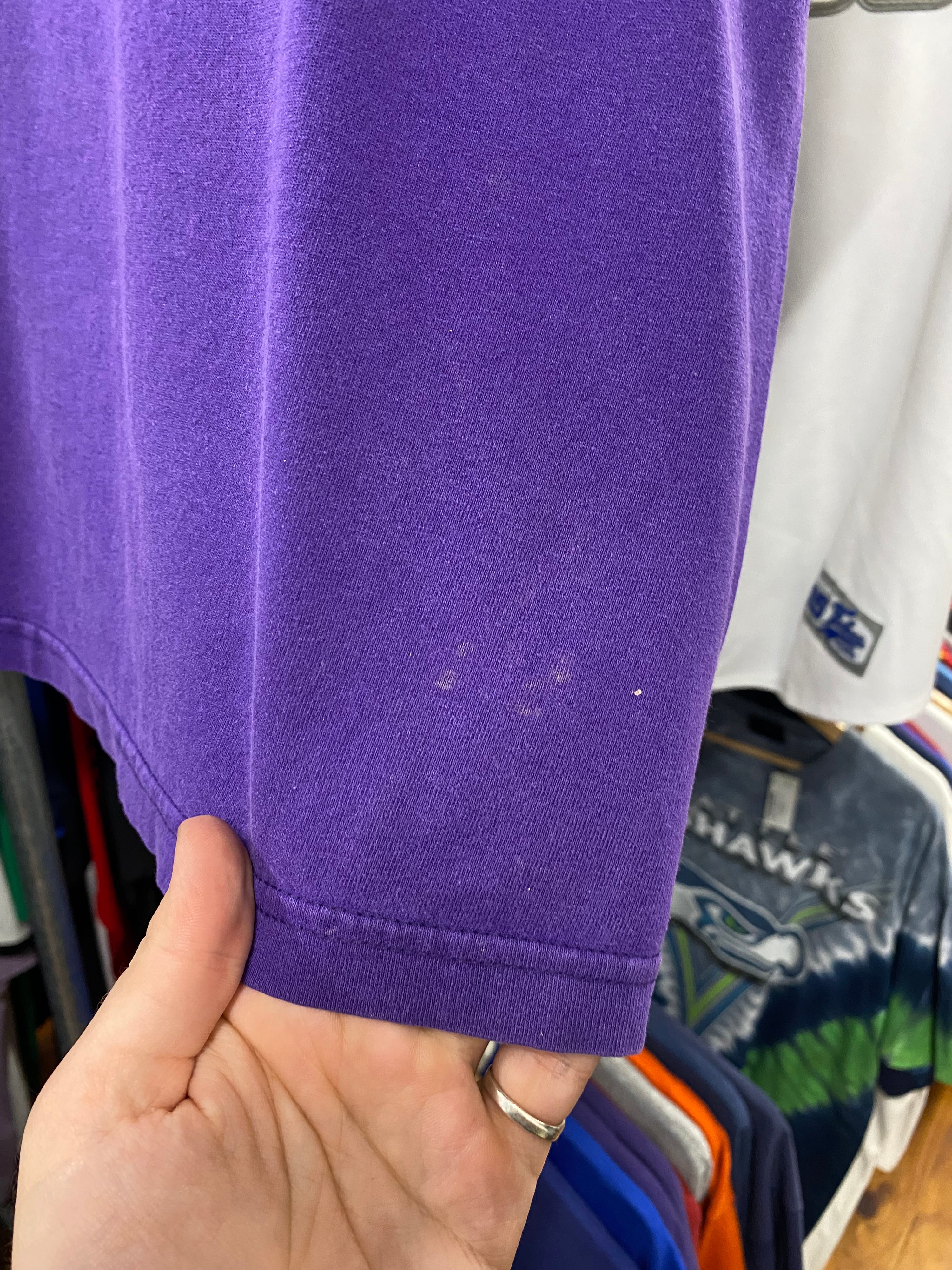 L - 2000s Adidas x Marianna Baseball Purple Tee