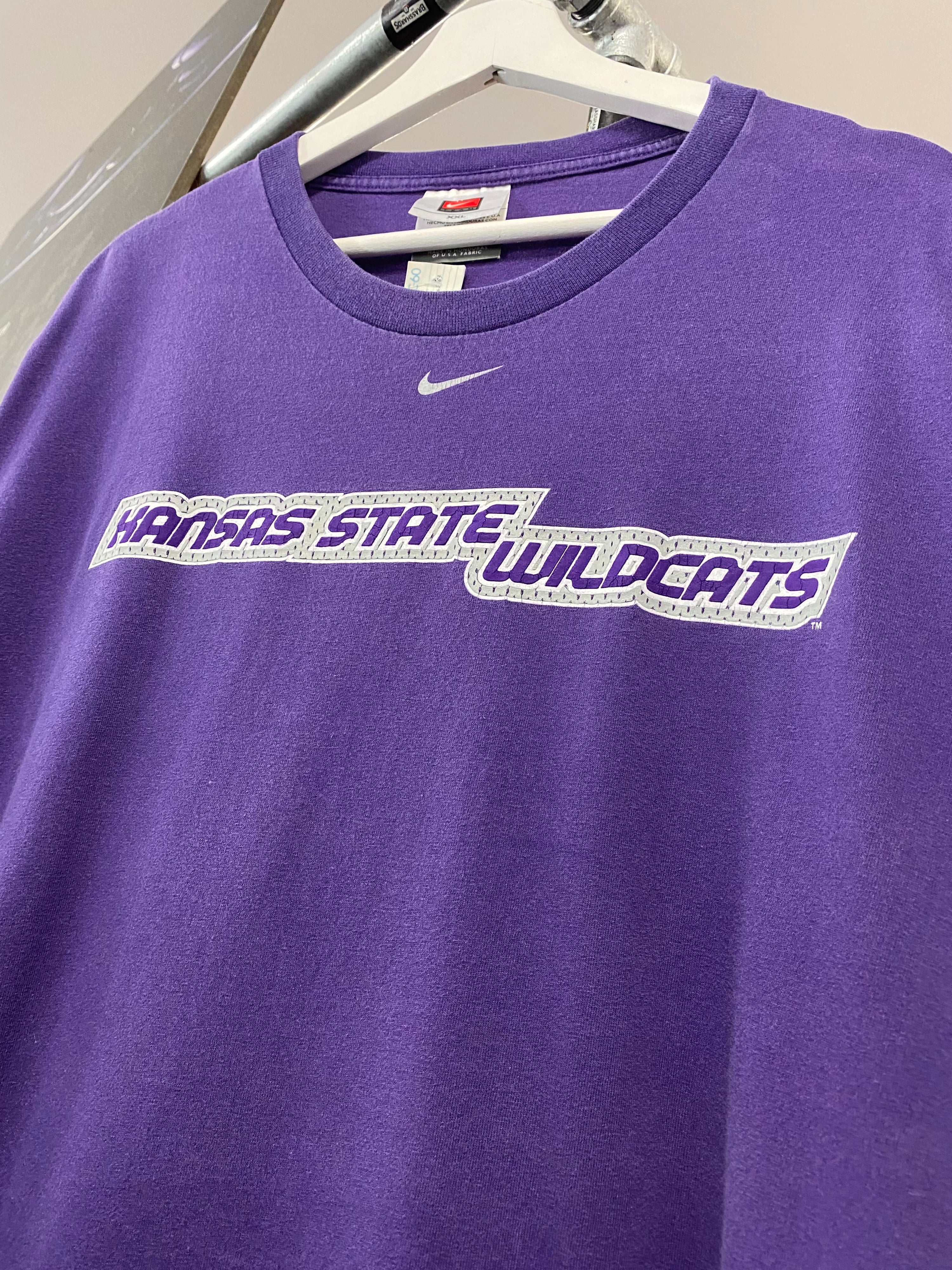 2XL - Nike Team Kansas State Wildcats Purple DS