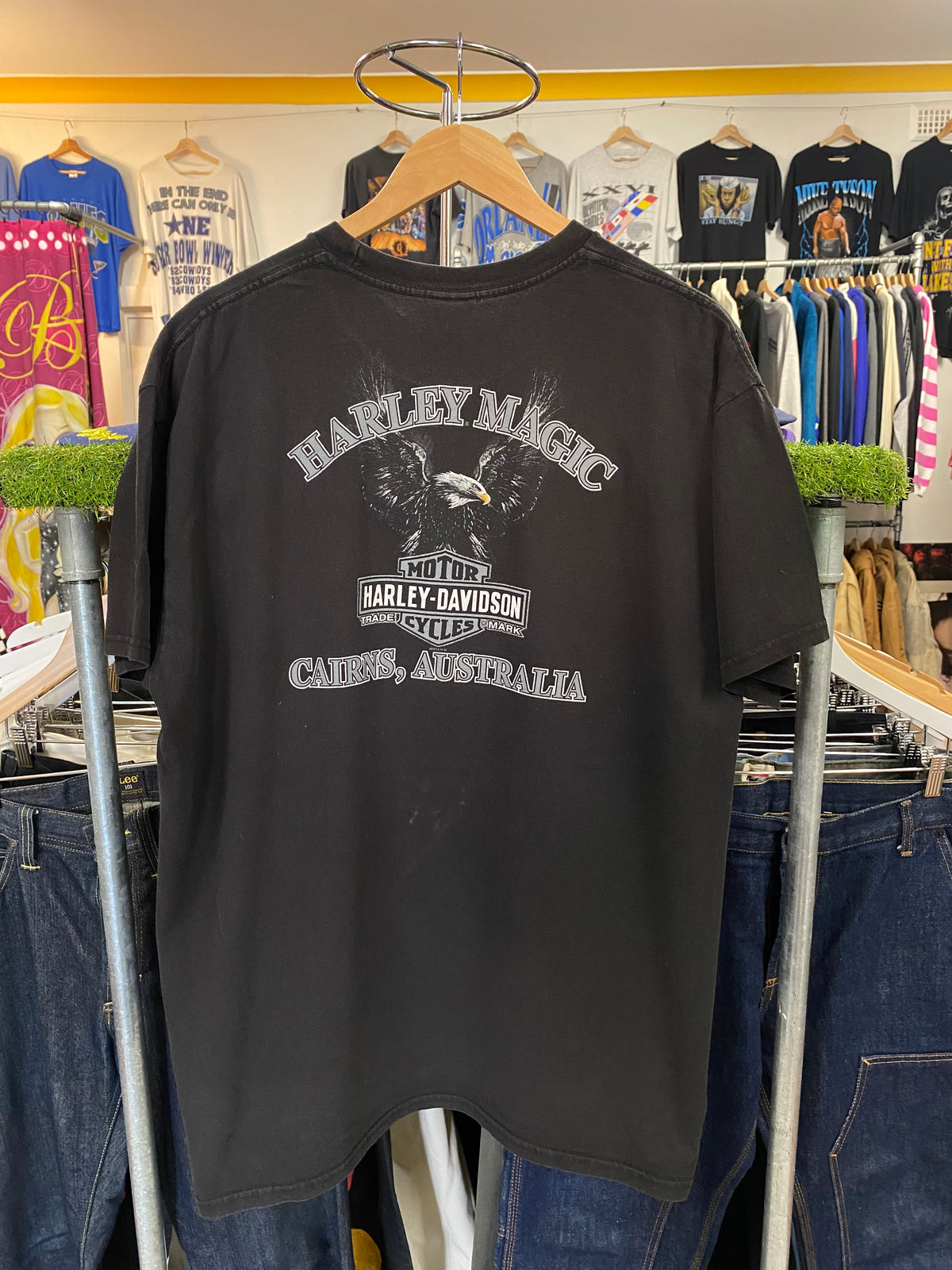 [XL] Harley Davidson Cairns, Australia Harley Magic Double Sided Tshirt