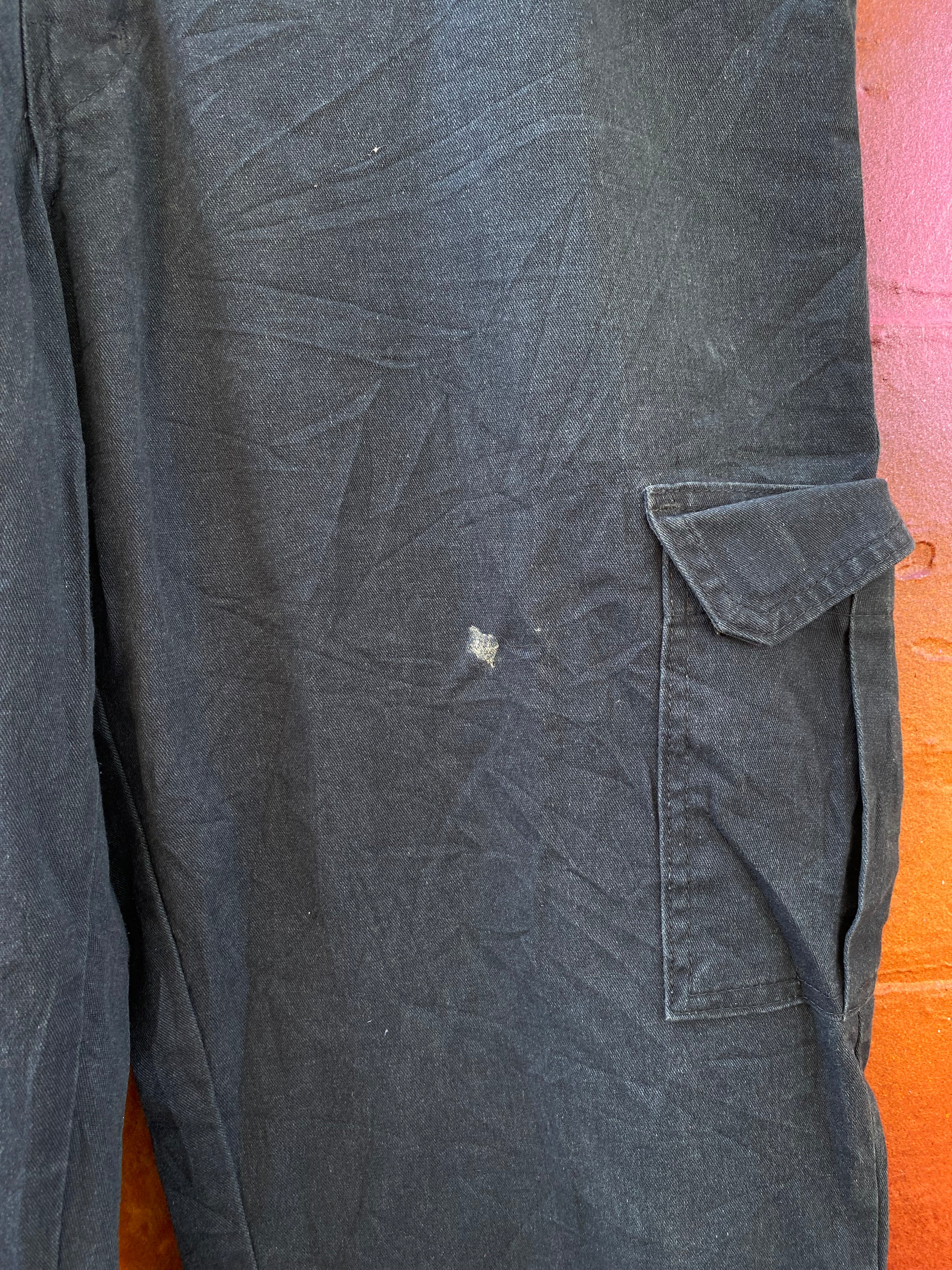 [36] Dickies Navy Regular Straight Work Pants D197