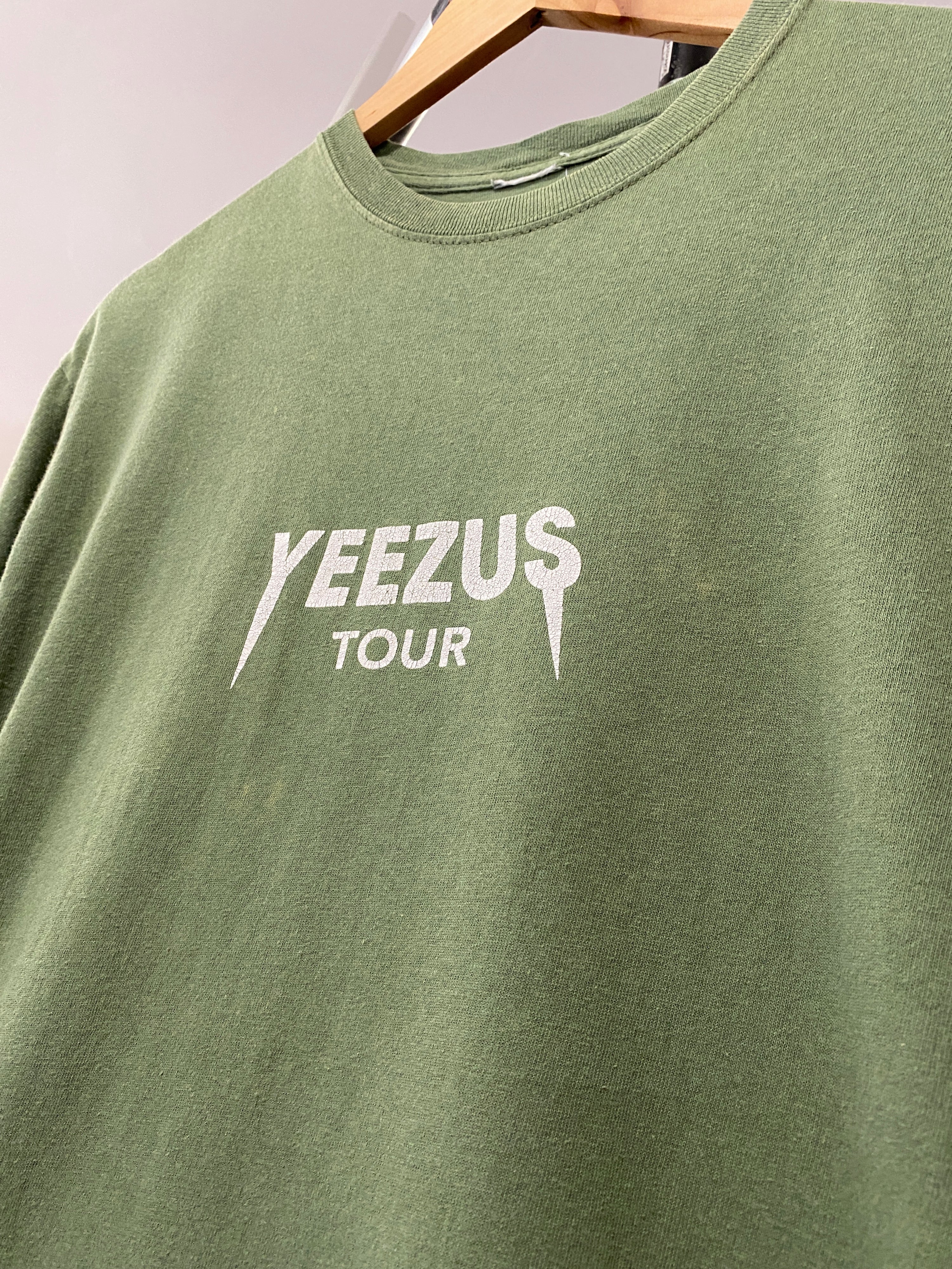 M - Yeezus Tour DS Green Tee