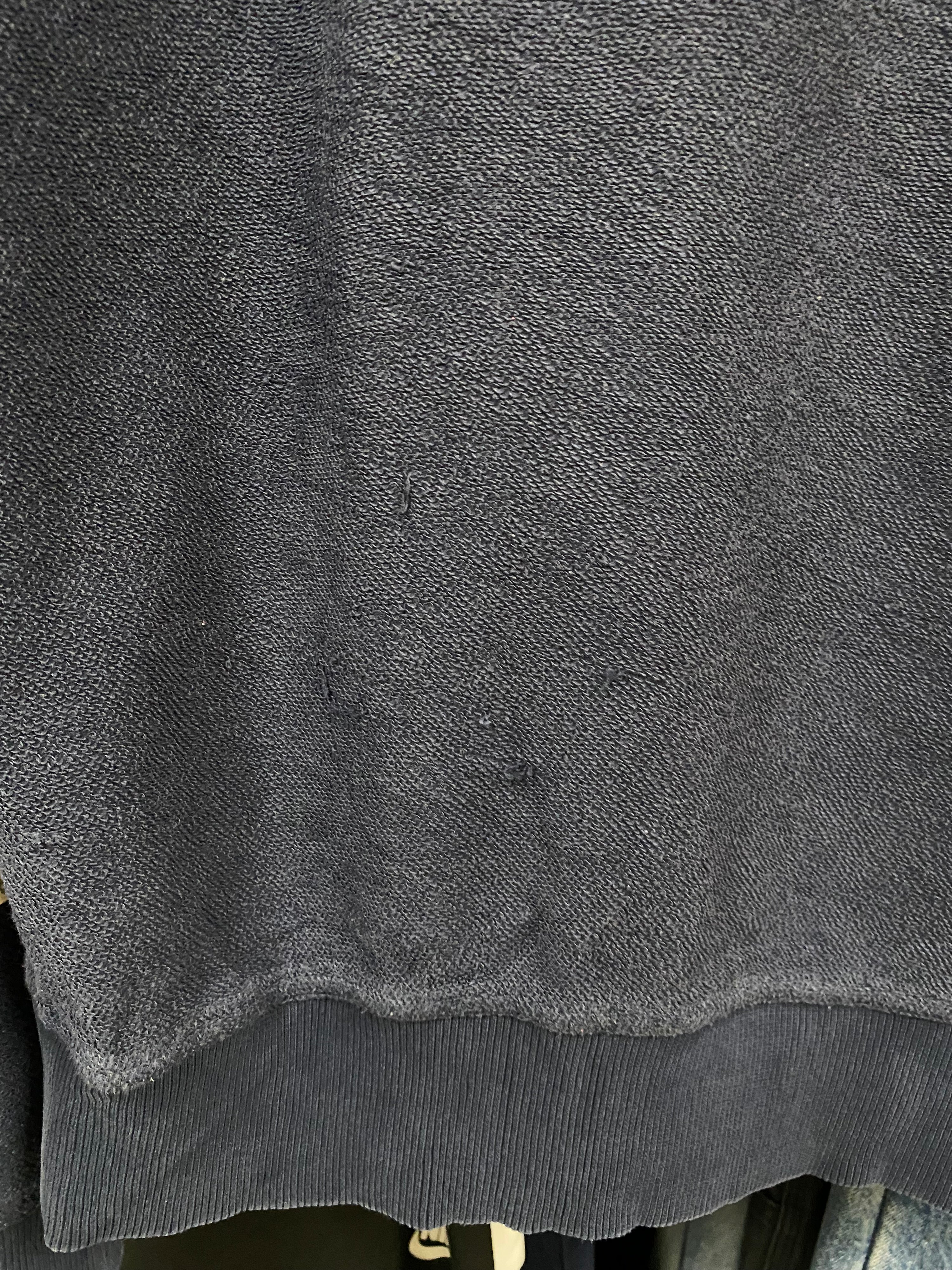 [M] Timberland Long Sleeve Dark Blue Pocket Jumper