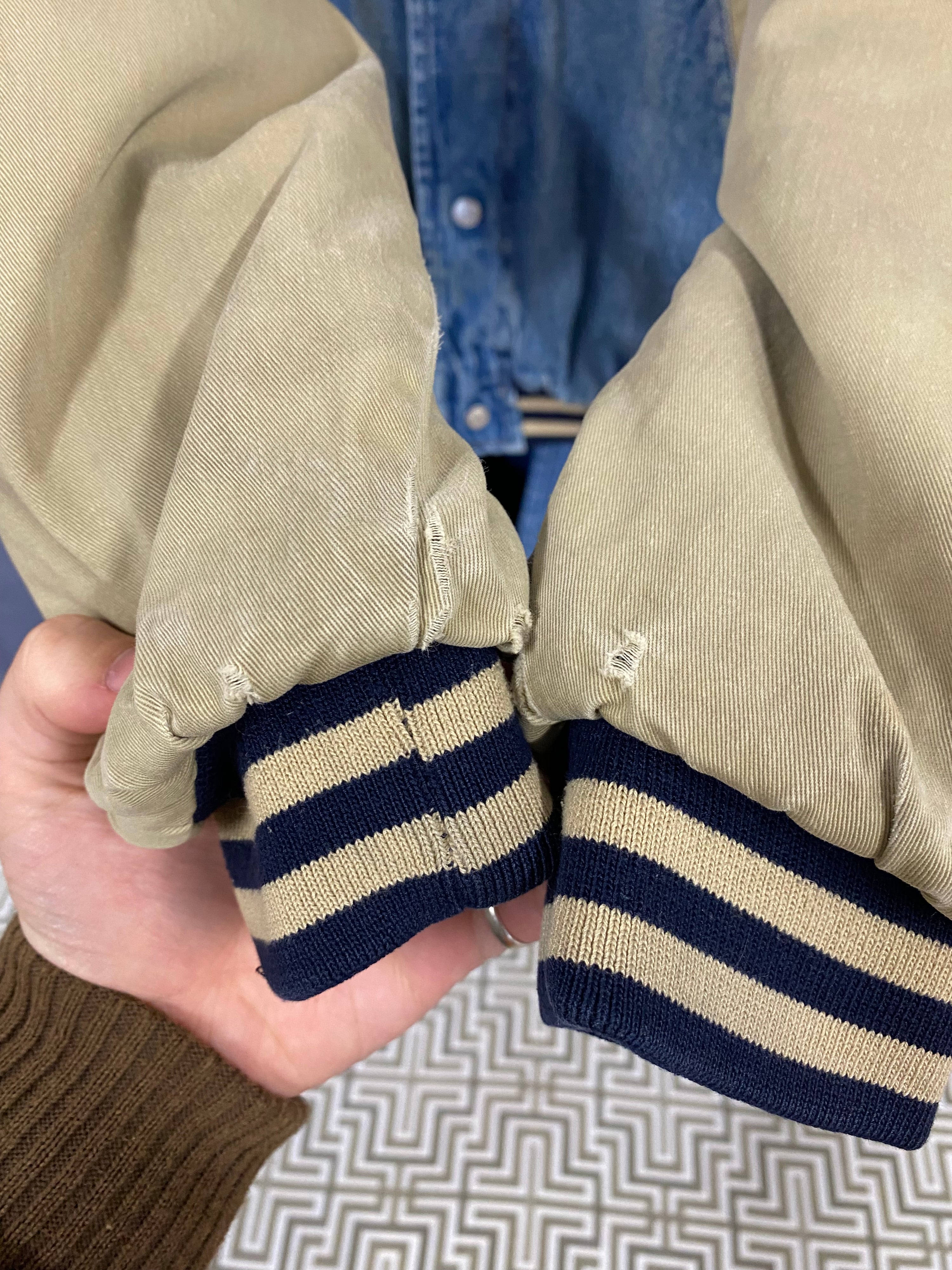 [S] Vintage Pooh Heavy Embroidered Jacket