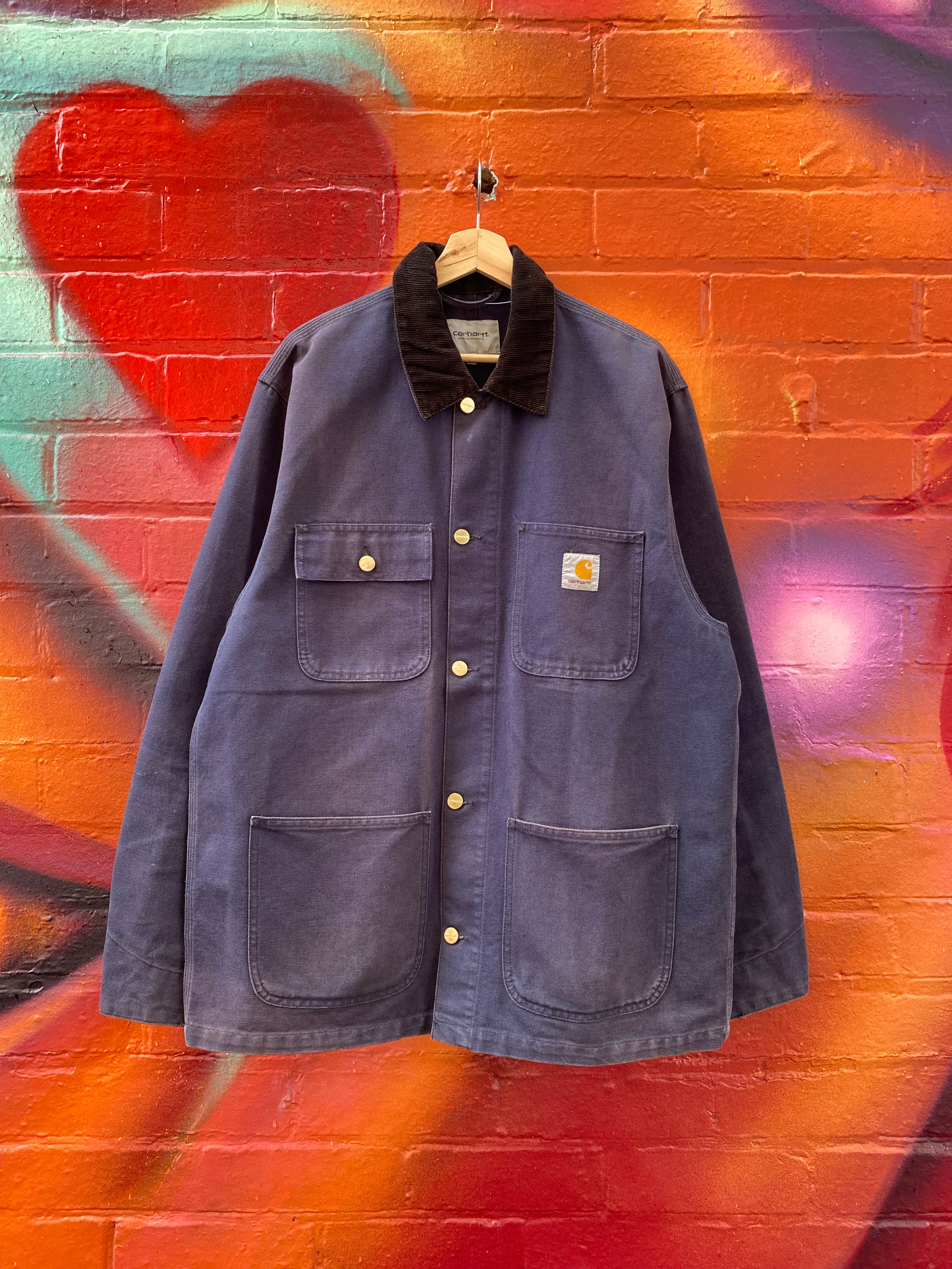 [XL] Carhartt WIP Blue Michigan Coat