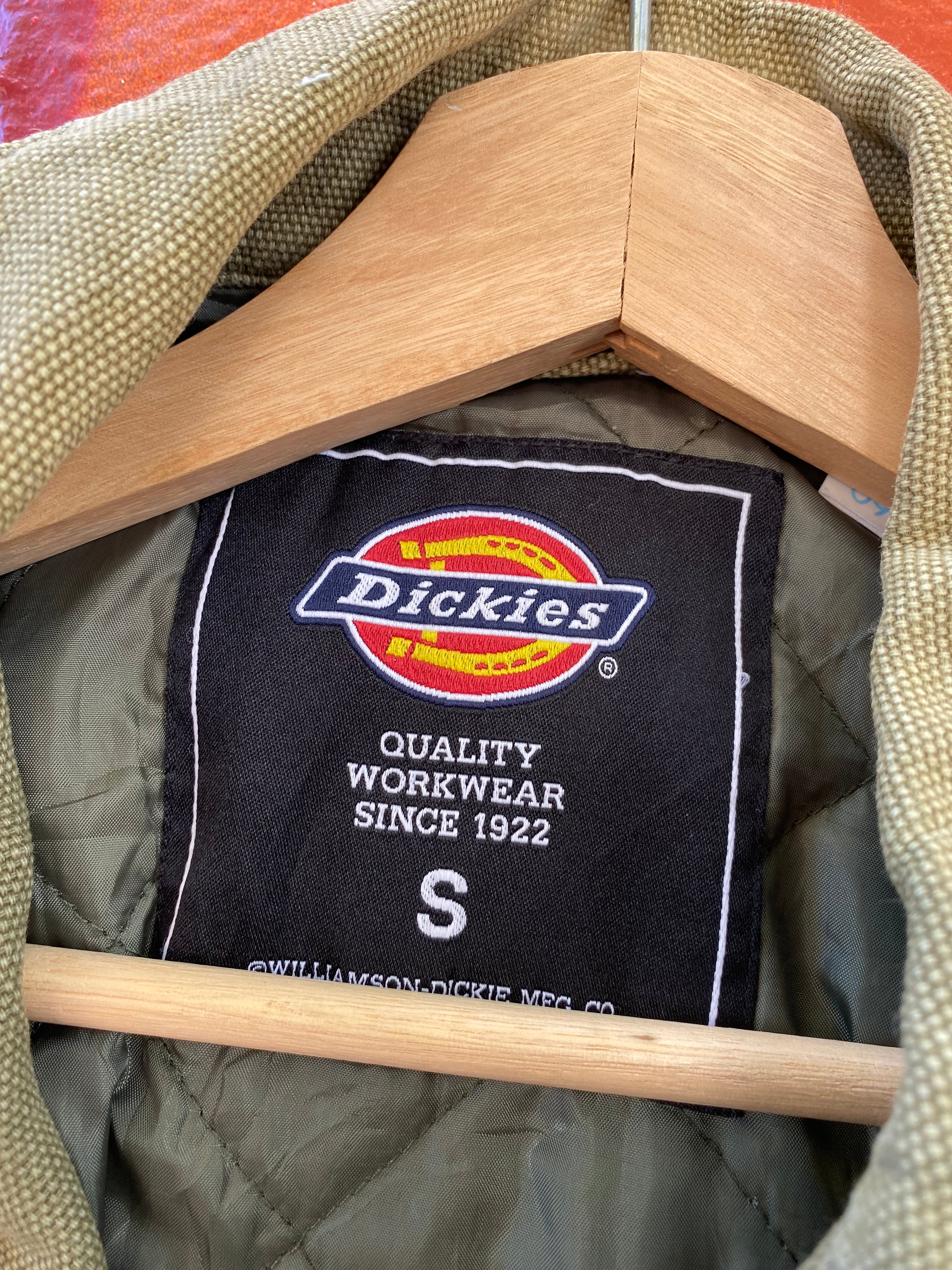 [S] Dickies Olive Green Detroit Style Jacket