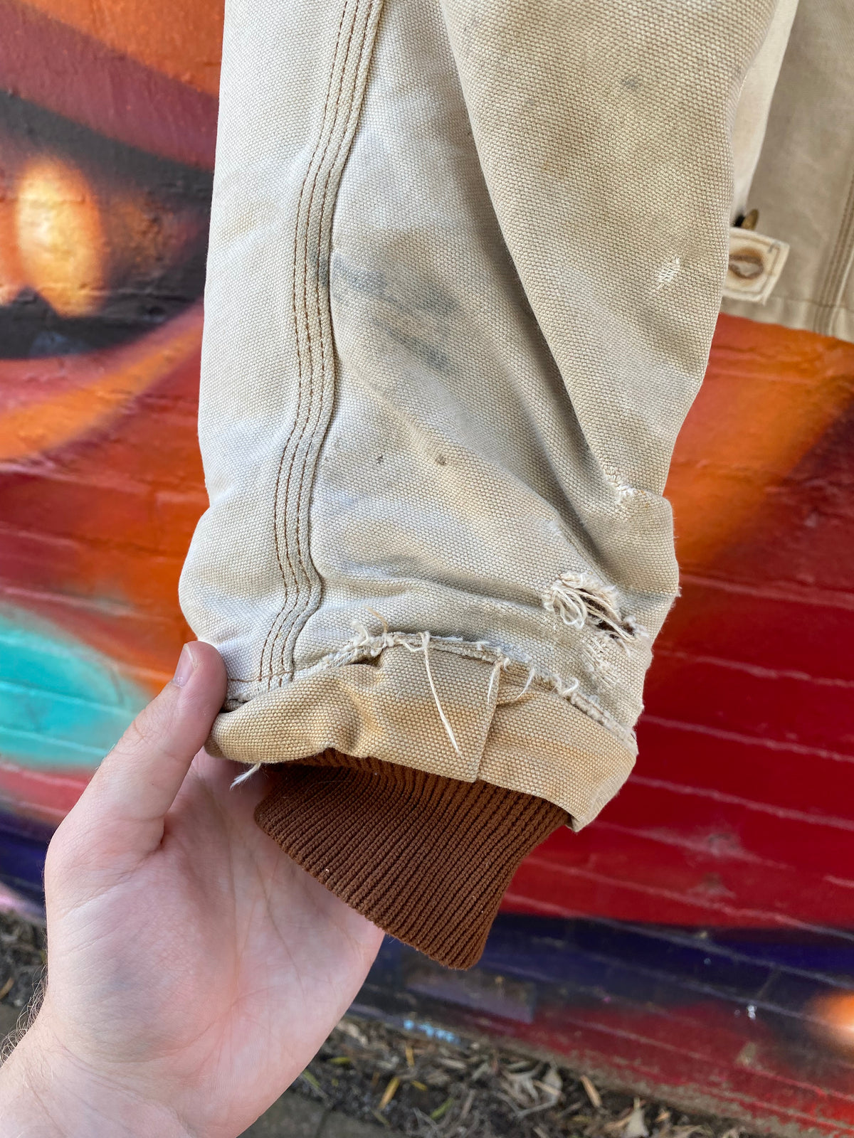 [XL] Carhartt Cropped Arctic Jacket J02 BRN